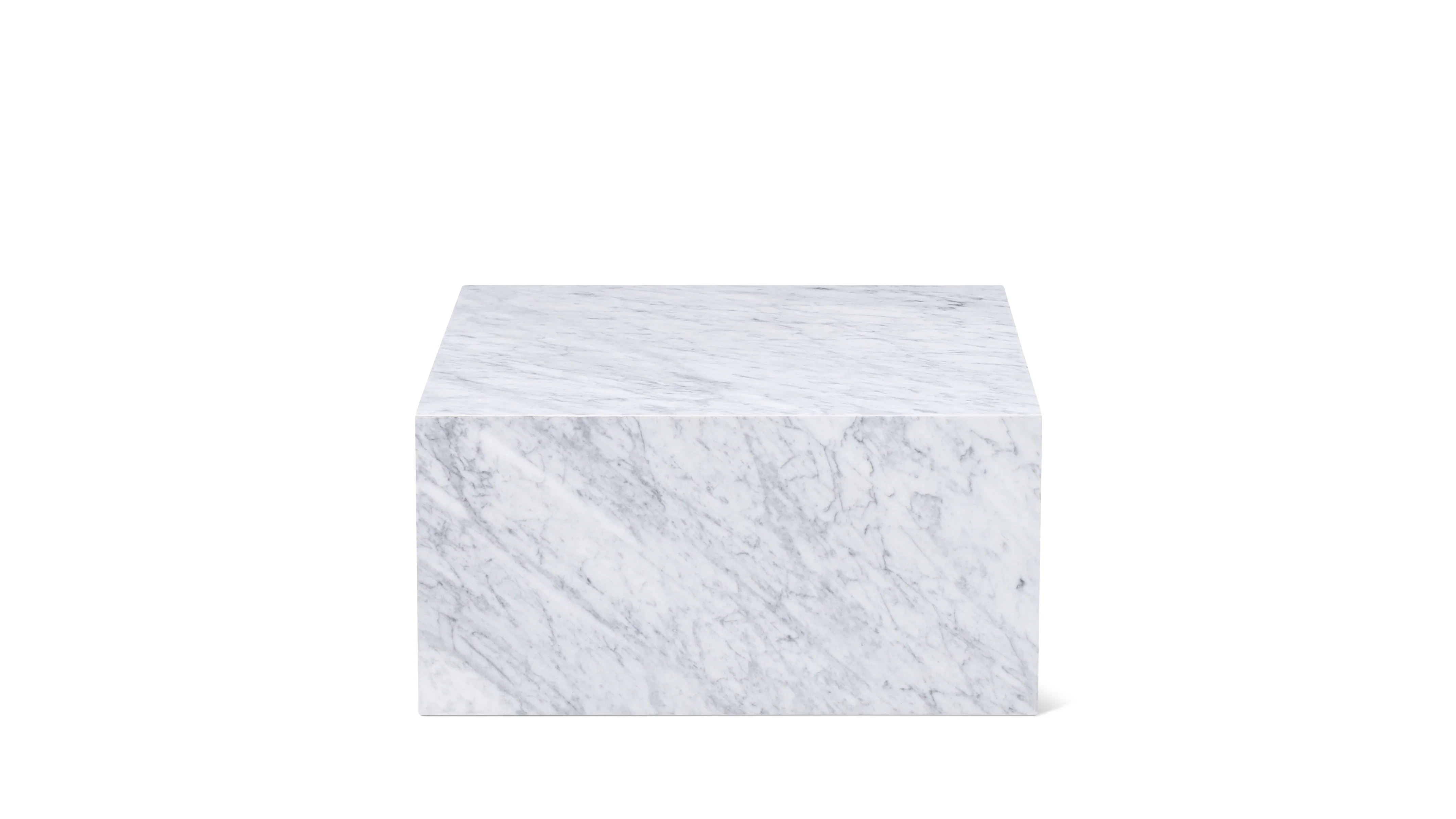 Align Coffee Table, Regular, Carrara Marble - Image 3