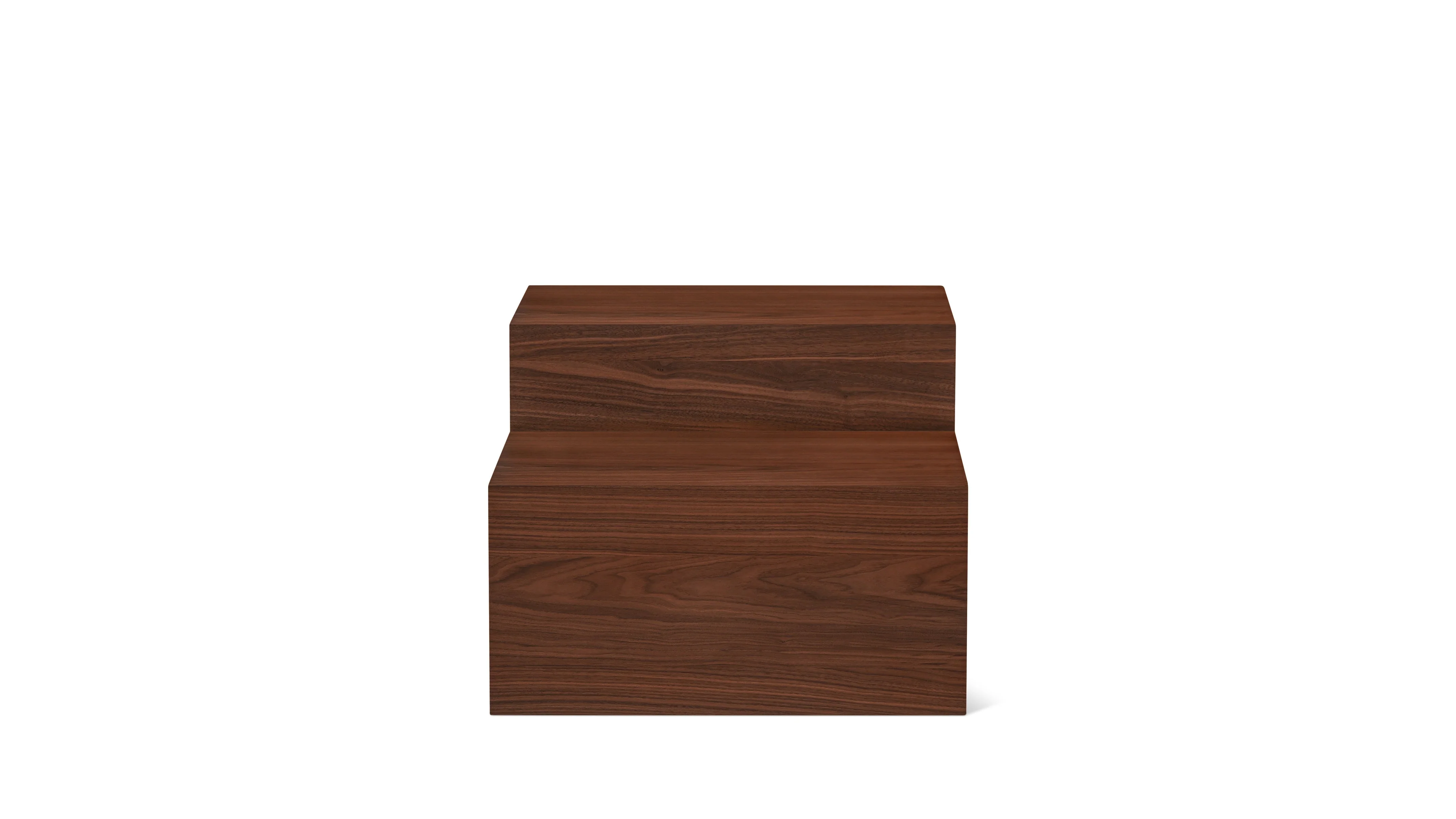 Align Coffee Table, Tiered, Walnut - Image 5