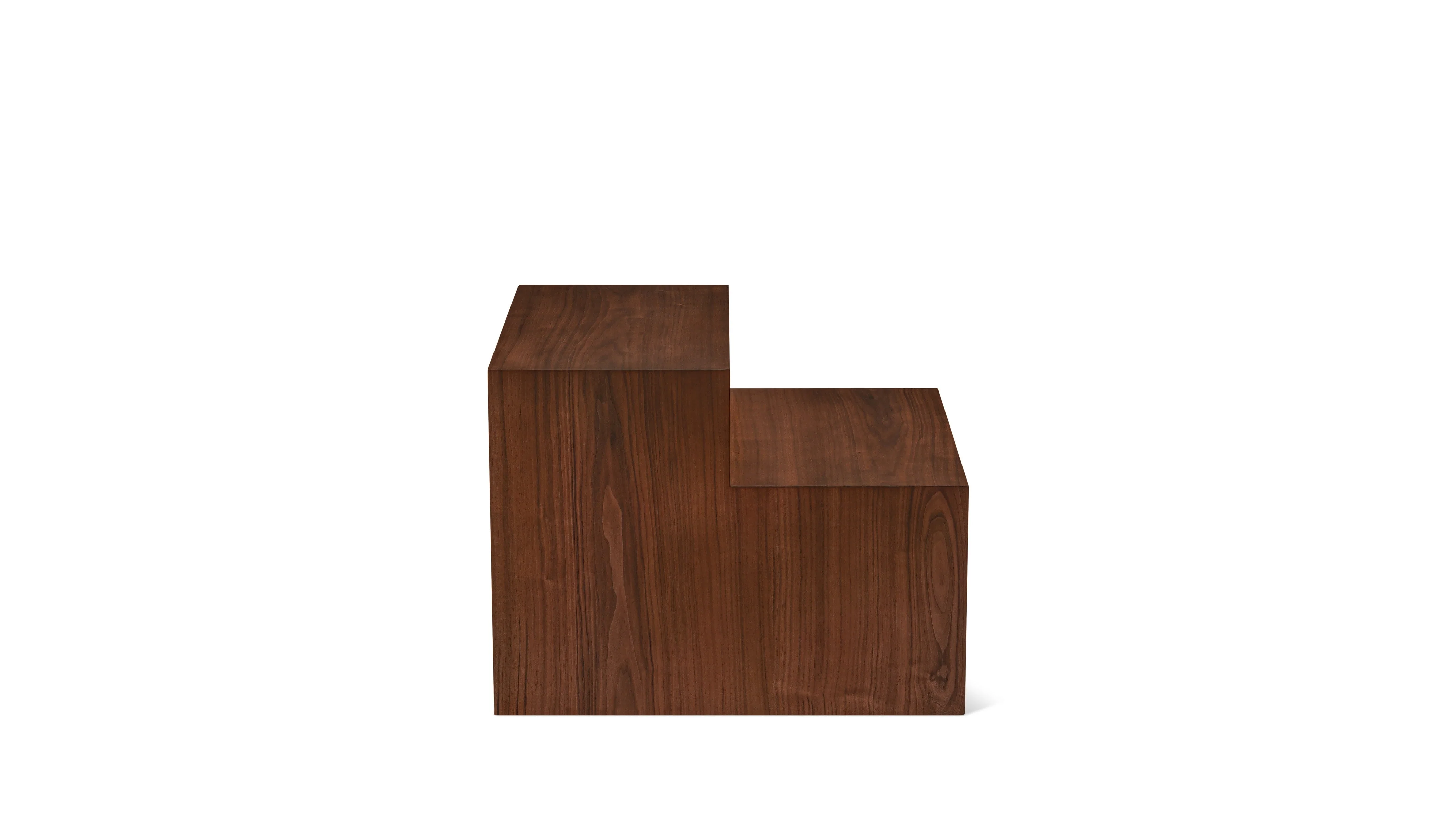 Align Coffee Table, Tiered, Walnut - Image 6