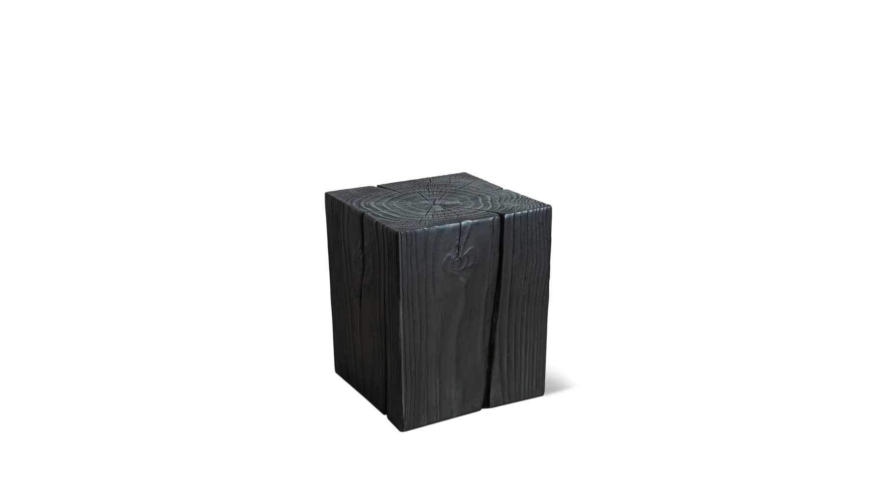 Amalfi Stool, Burned Pine - Image 4