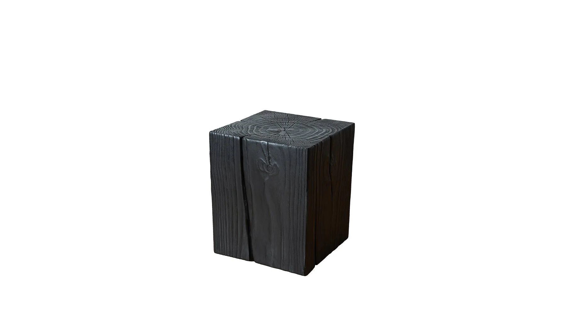 Amalfi Stool, Burned Pine - Image 5