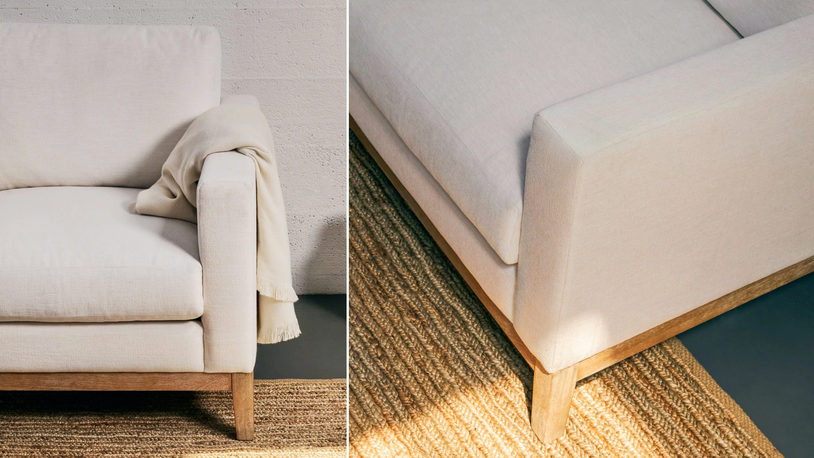 Any Day Sofa, 3 Seater, Sugar - Image 4