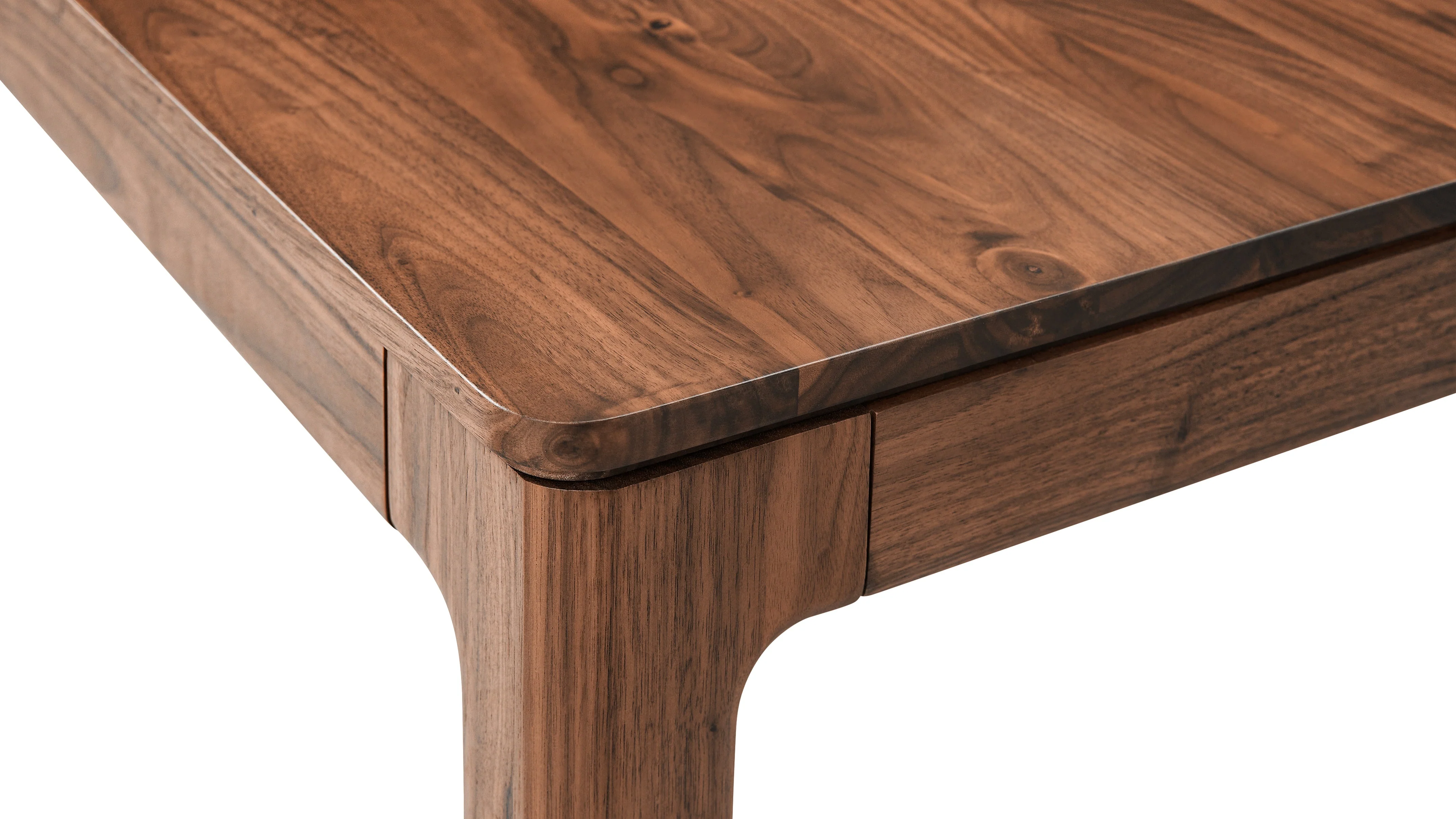Bridge Extendable Dining Table, Seats, 6-10, American Walnut - Image 15