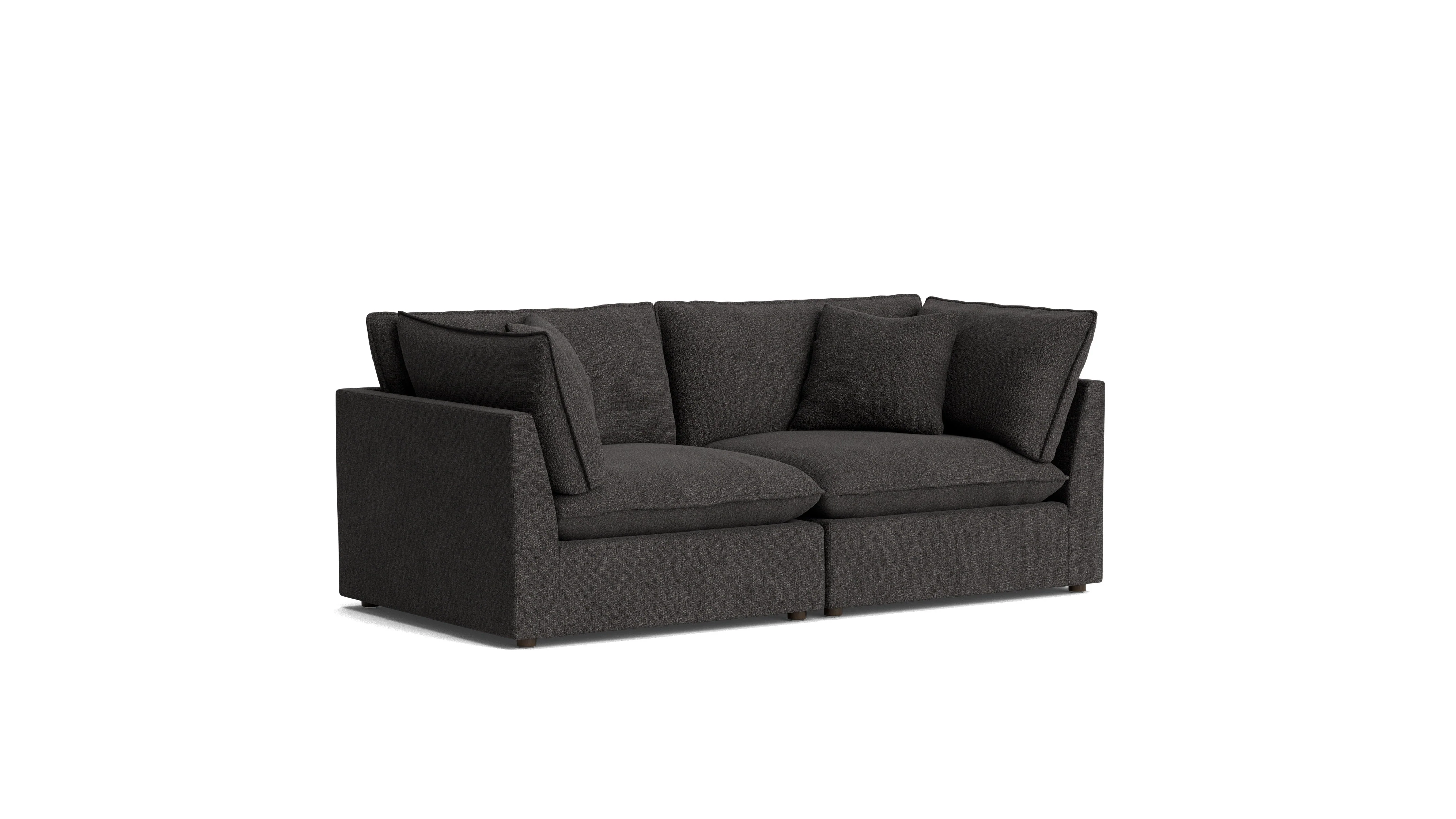 Chill Time 2-Piece Modular Sofa, Dark Shadow - Image 3