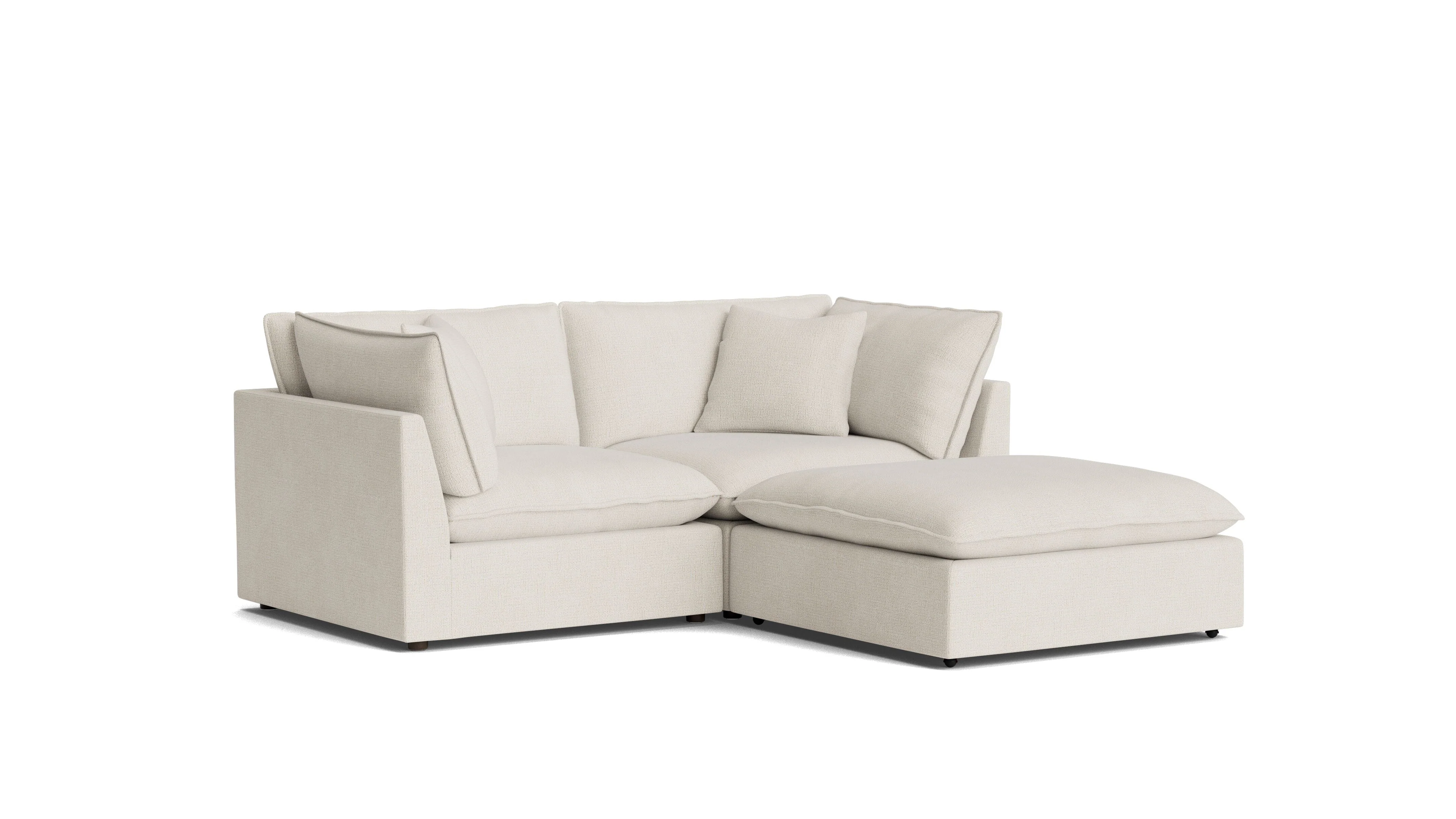 Chill Time 3-Piece Modular Sectional, Birch - Image 4
