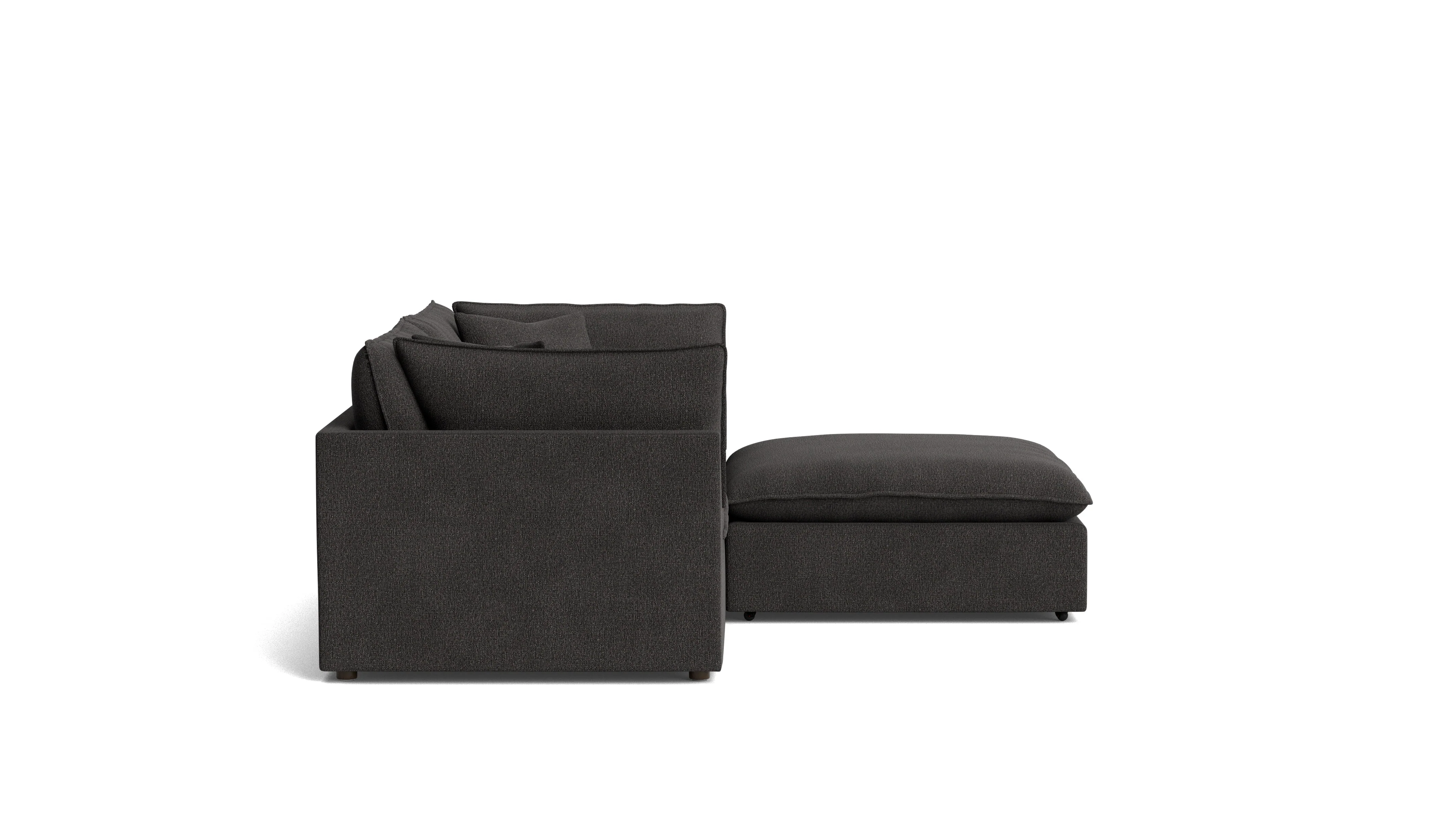 Chill Time 3-Piece Modular Sectional, Dark Shadow - Image 4