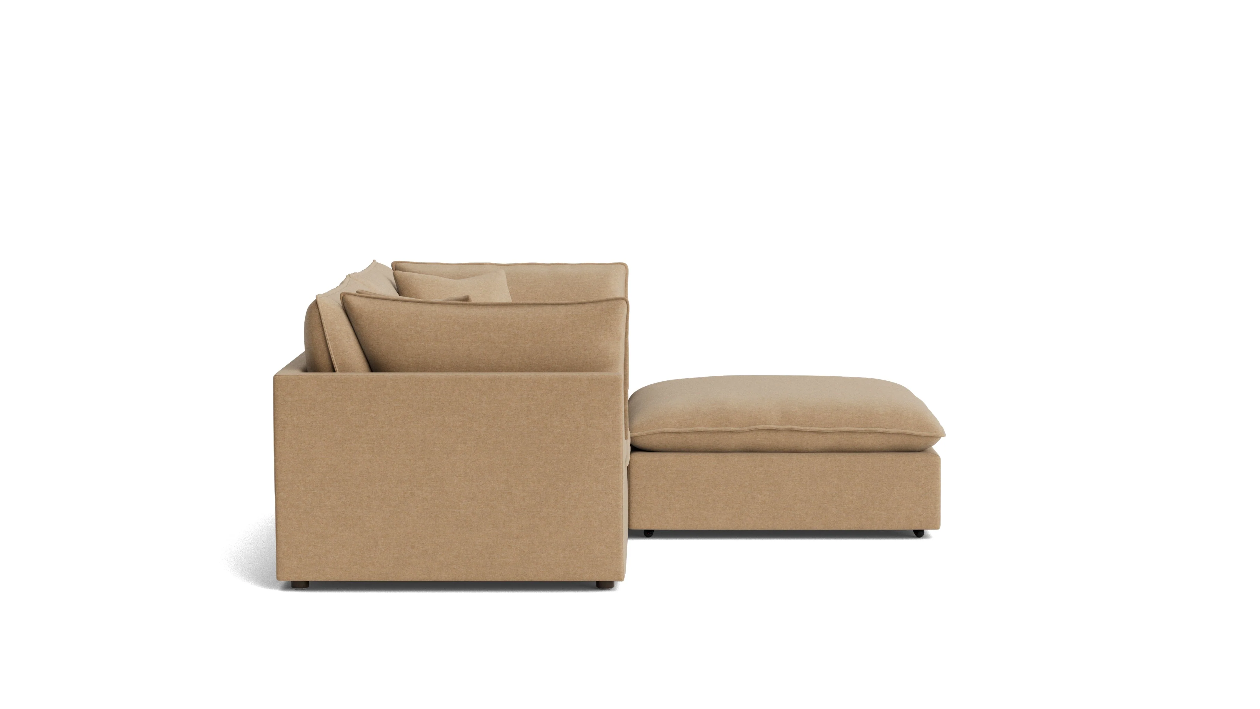 Chill Time 3-Piece Modular Sectional, Hazelnut - Image 4