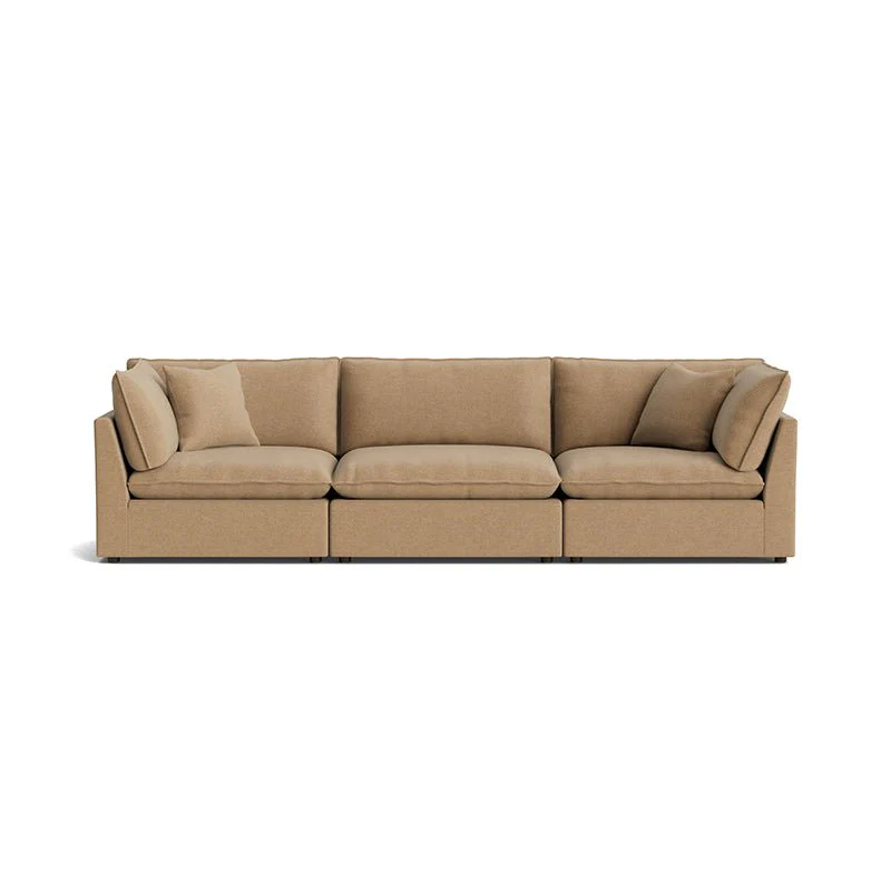 Chill Time 3-Piece Modular Sofa, Hazelnut
