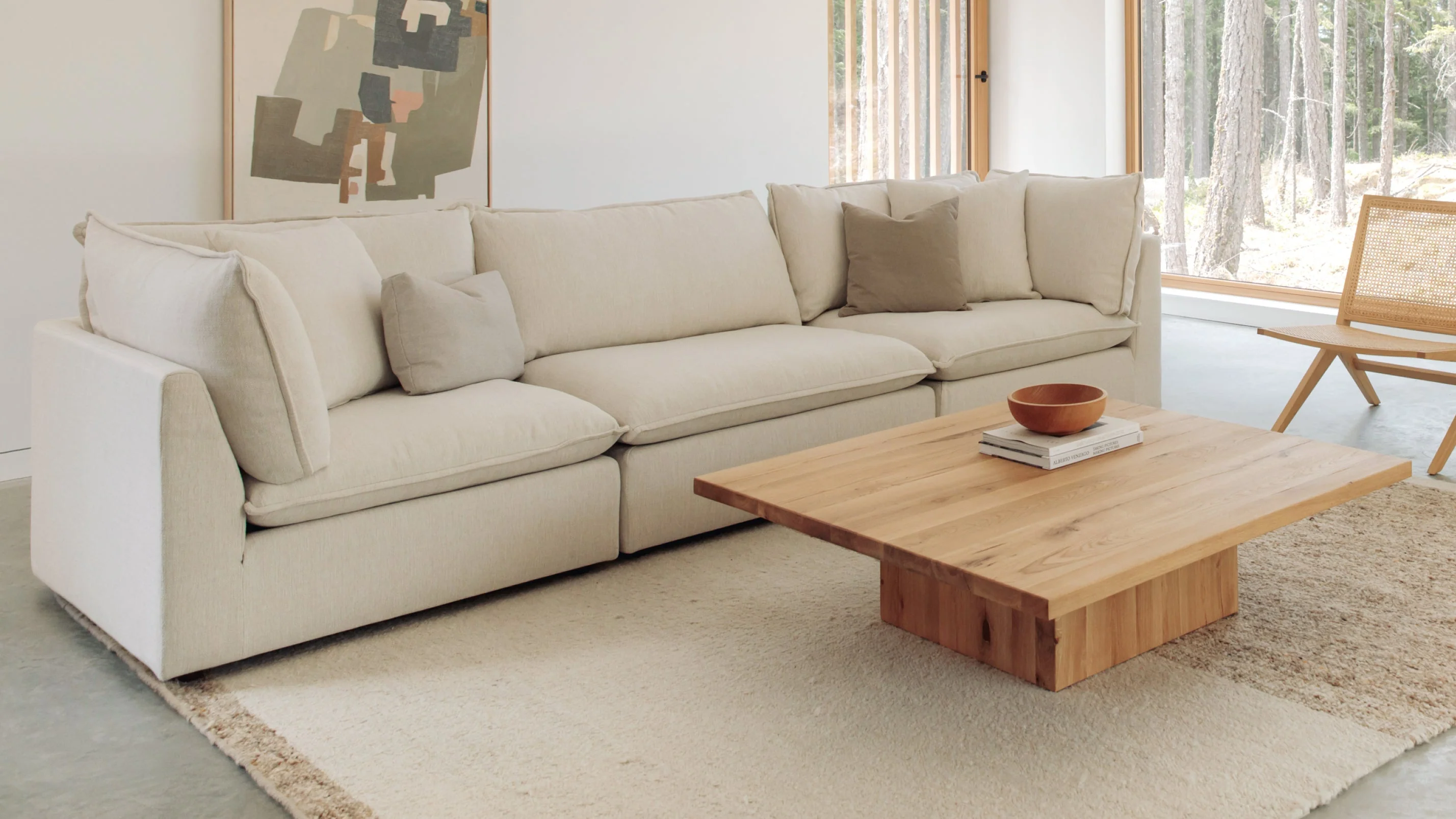 Chill Time 3-Piece Modular Sofa, Heather - Image 9