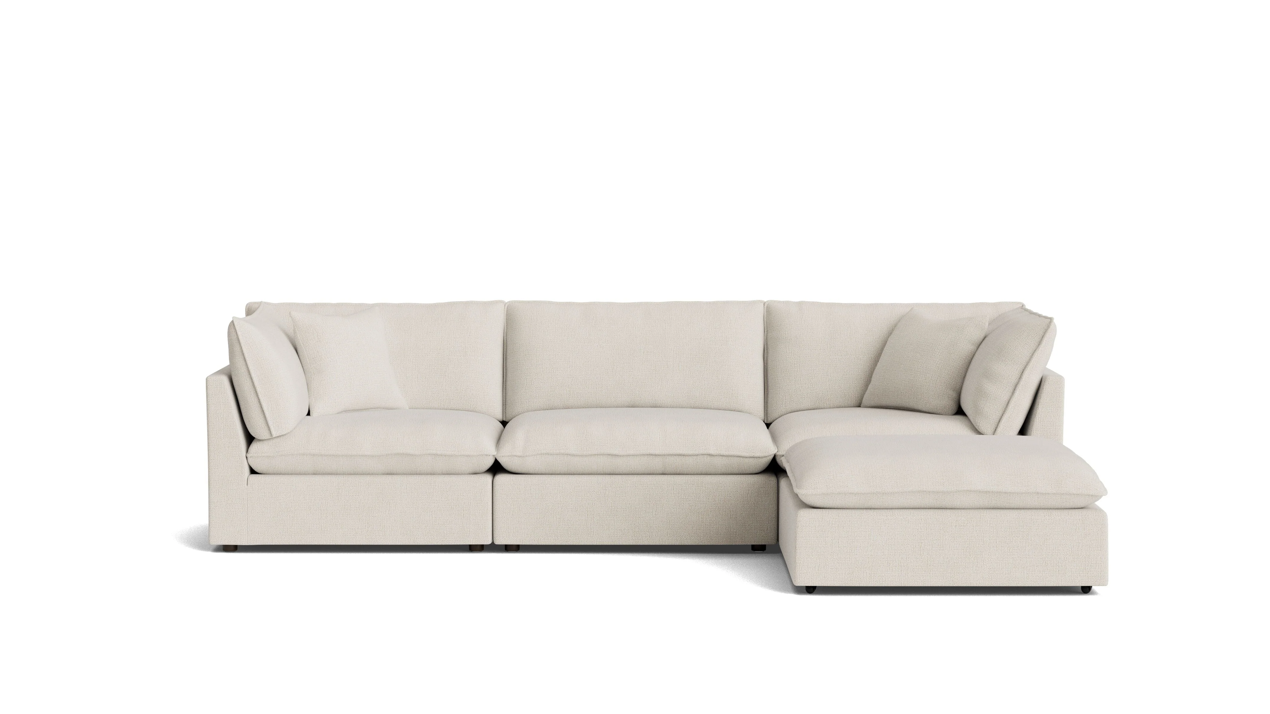 Chill Time 4-Piece Modular Sectional, Birch - Image 2