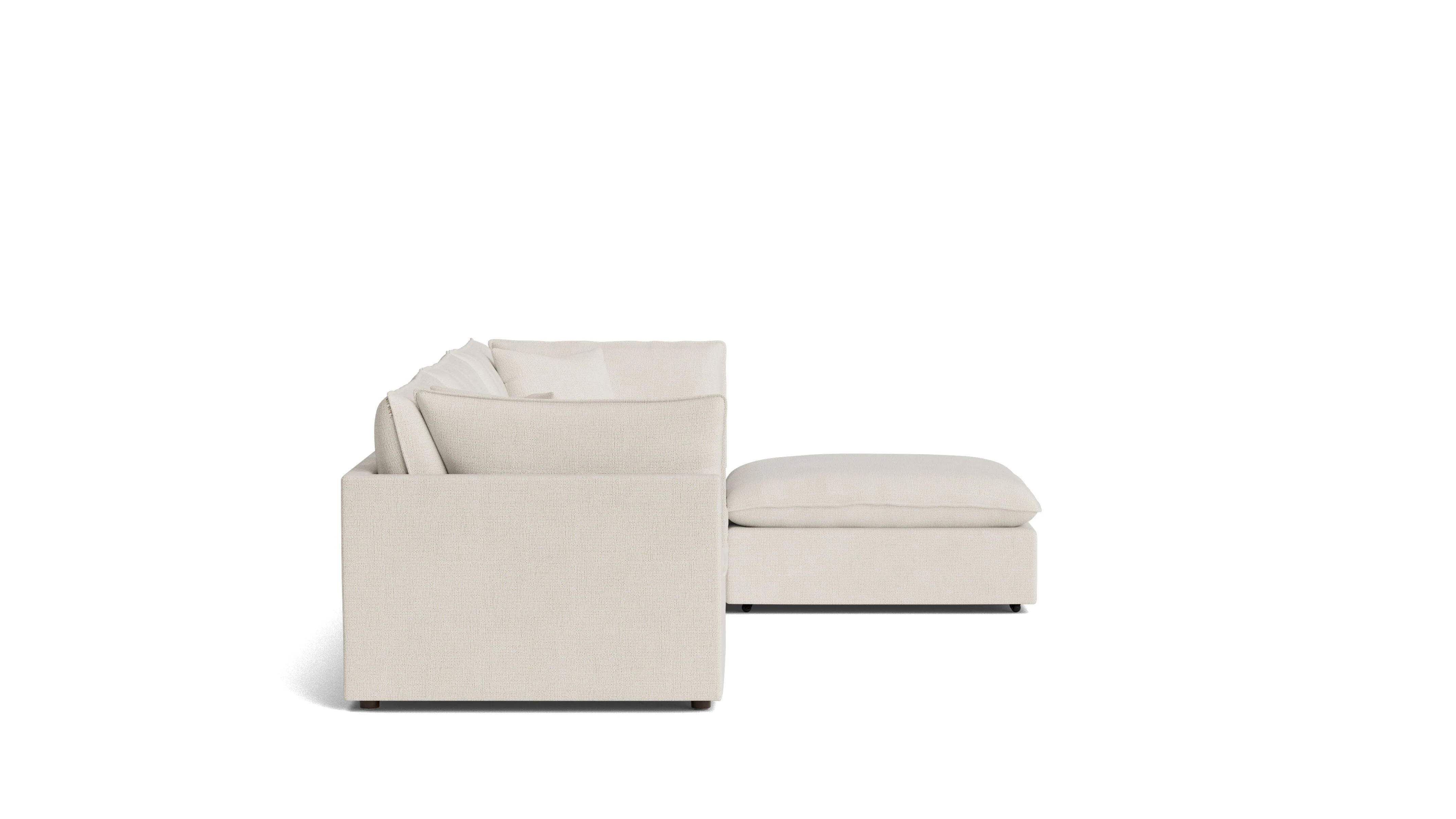 Chill Time 4-Piece Modular Sectional, Birch - Image 7