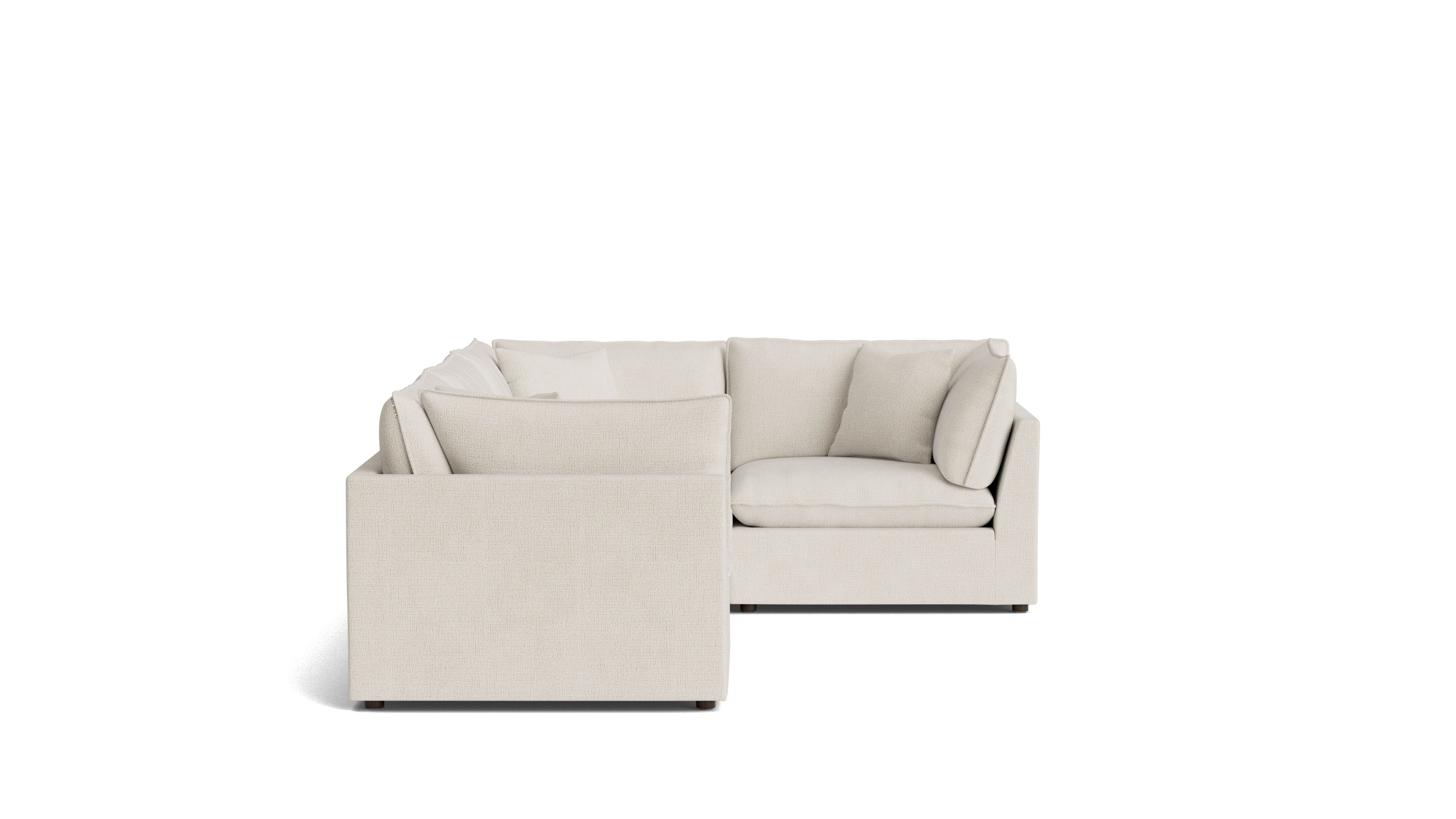 Chill Time 4-Piece Modular Sectional Closed, Birch - Image 6