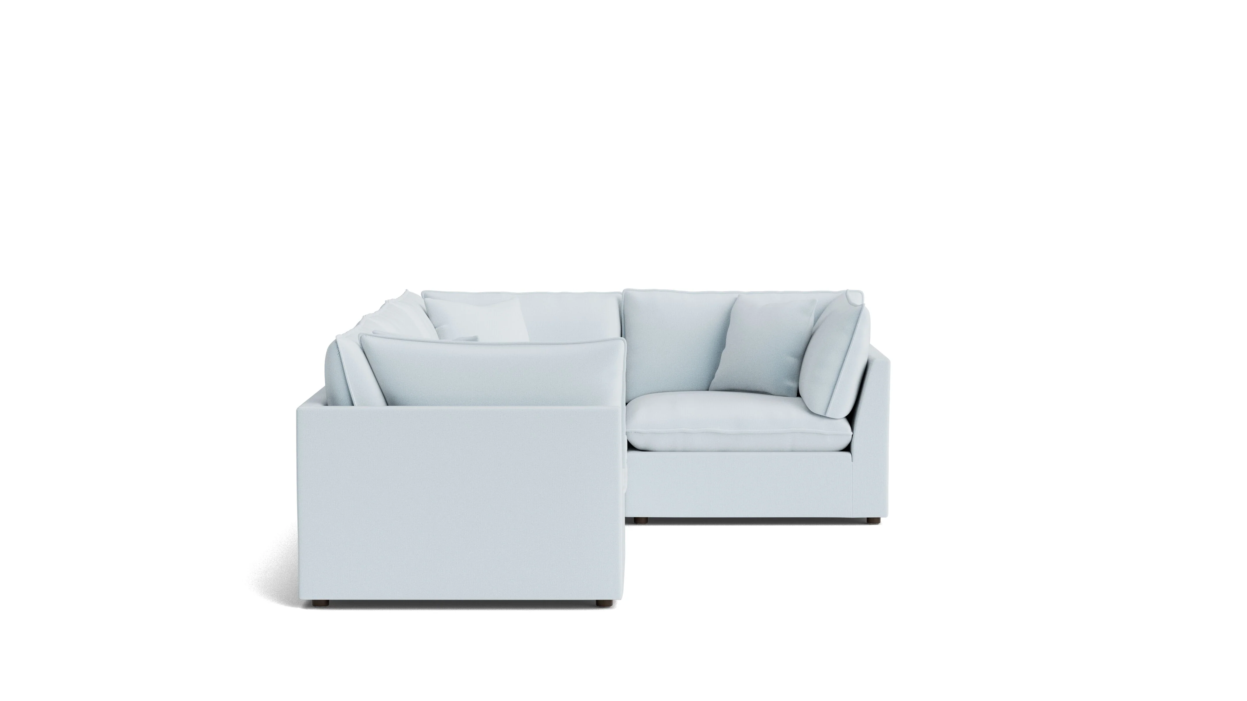 Chill Time 4-Piece Modular Sectional Closed, Cove - Image 4