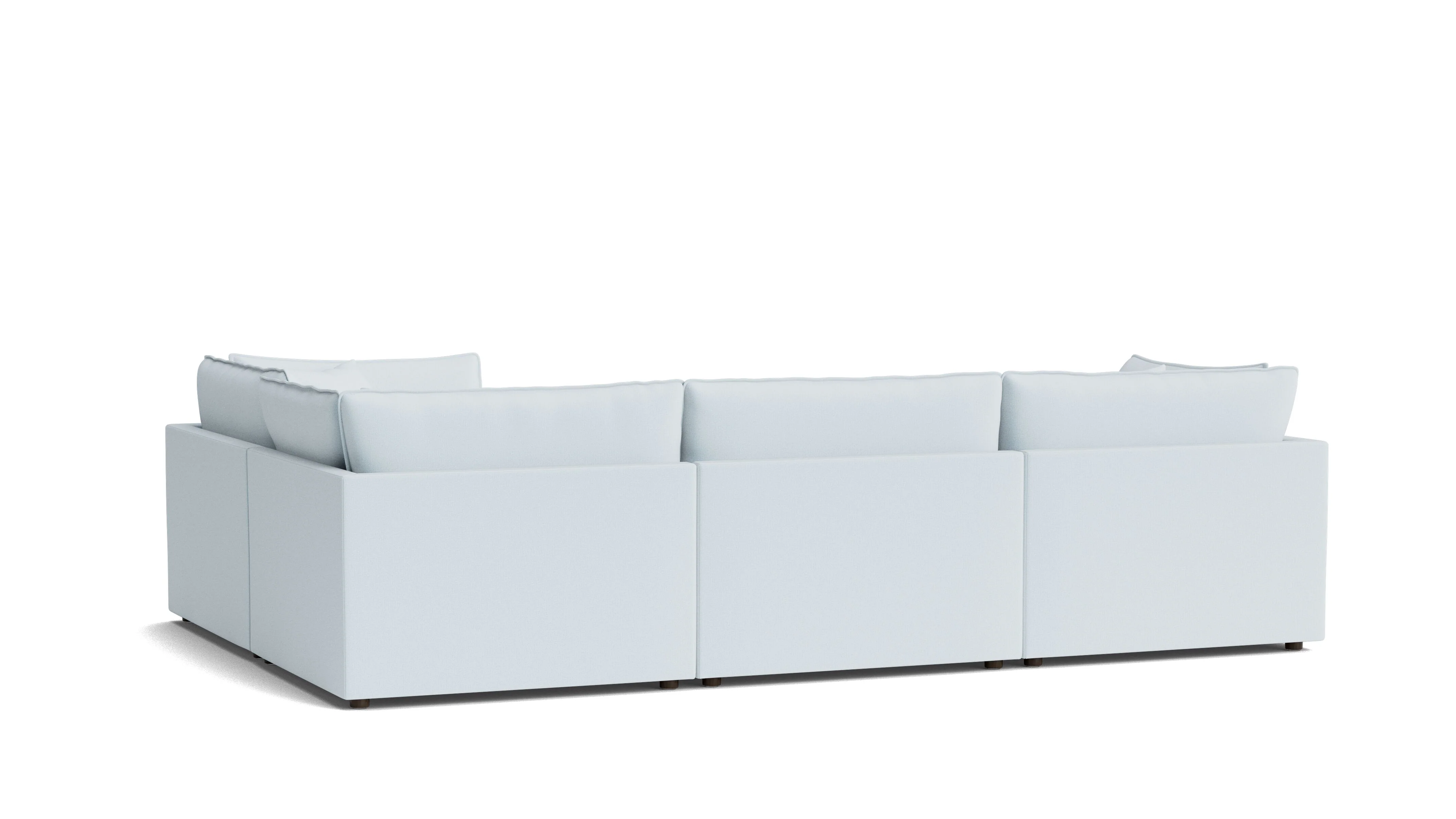 Chill Time 4-Piece Modular Sectional Closed, Cove - Image 5