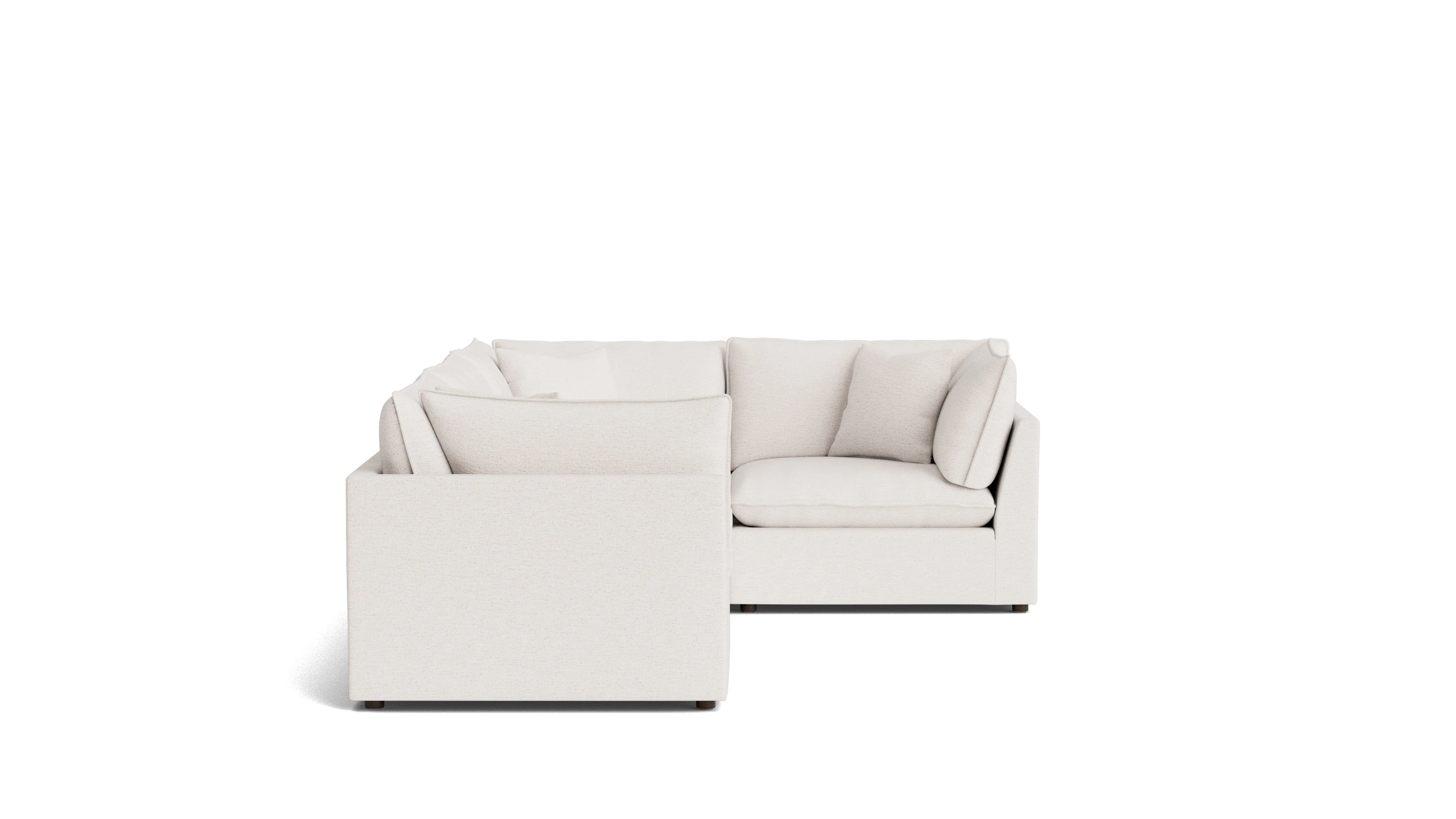 Chill Time 4-Piece Modular Sectional Closed, Nomad Snow - Image 4