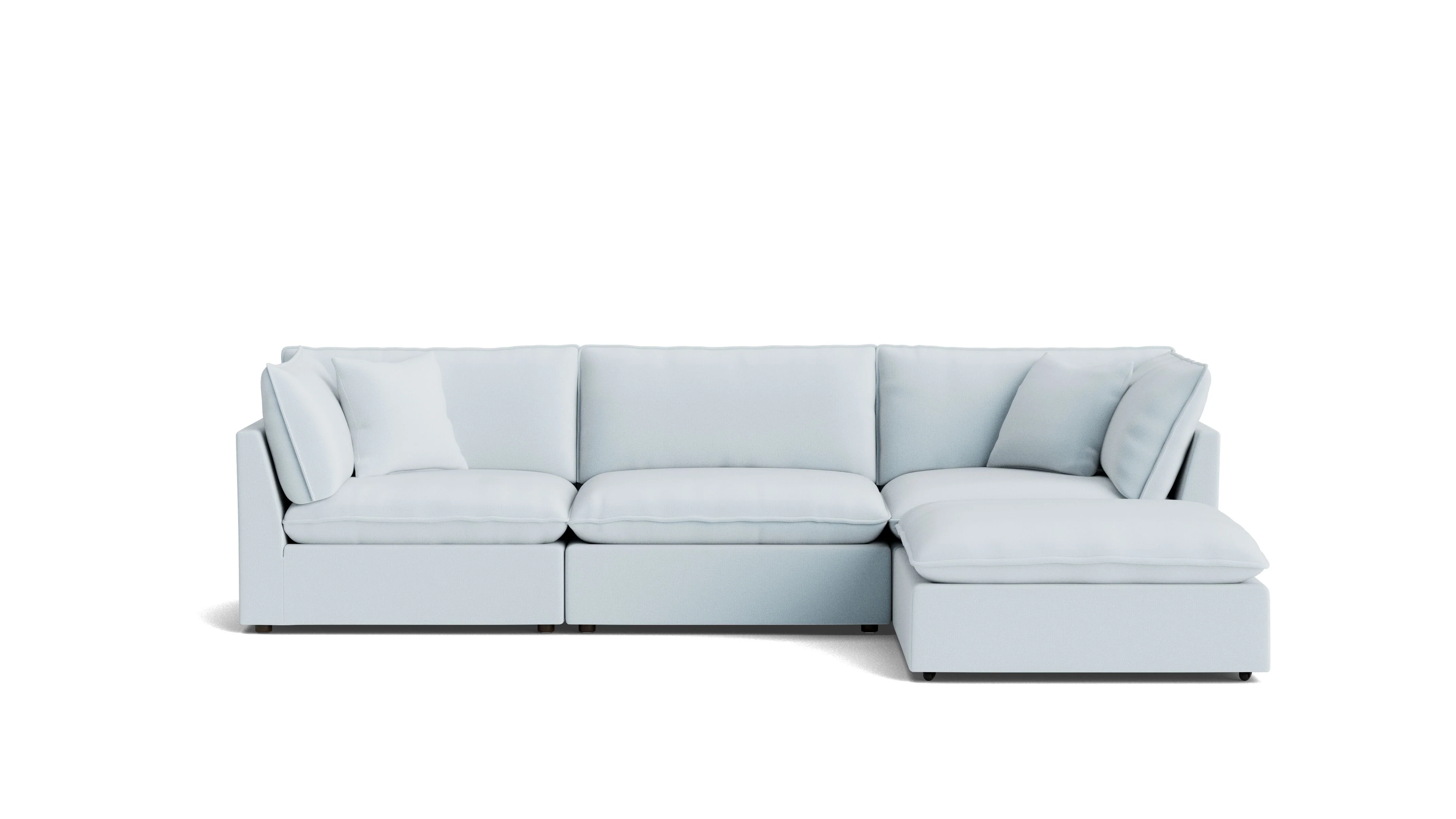 Chill Time 4-Piece Modular Sectional, Cove - Image 2