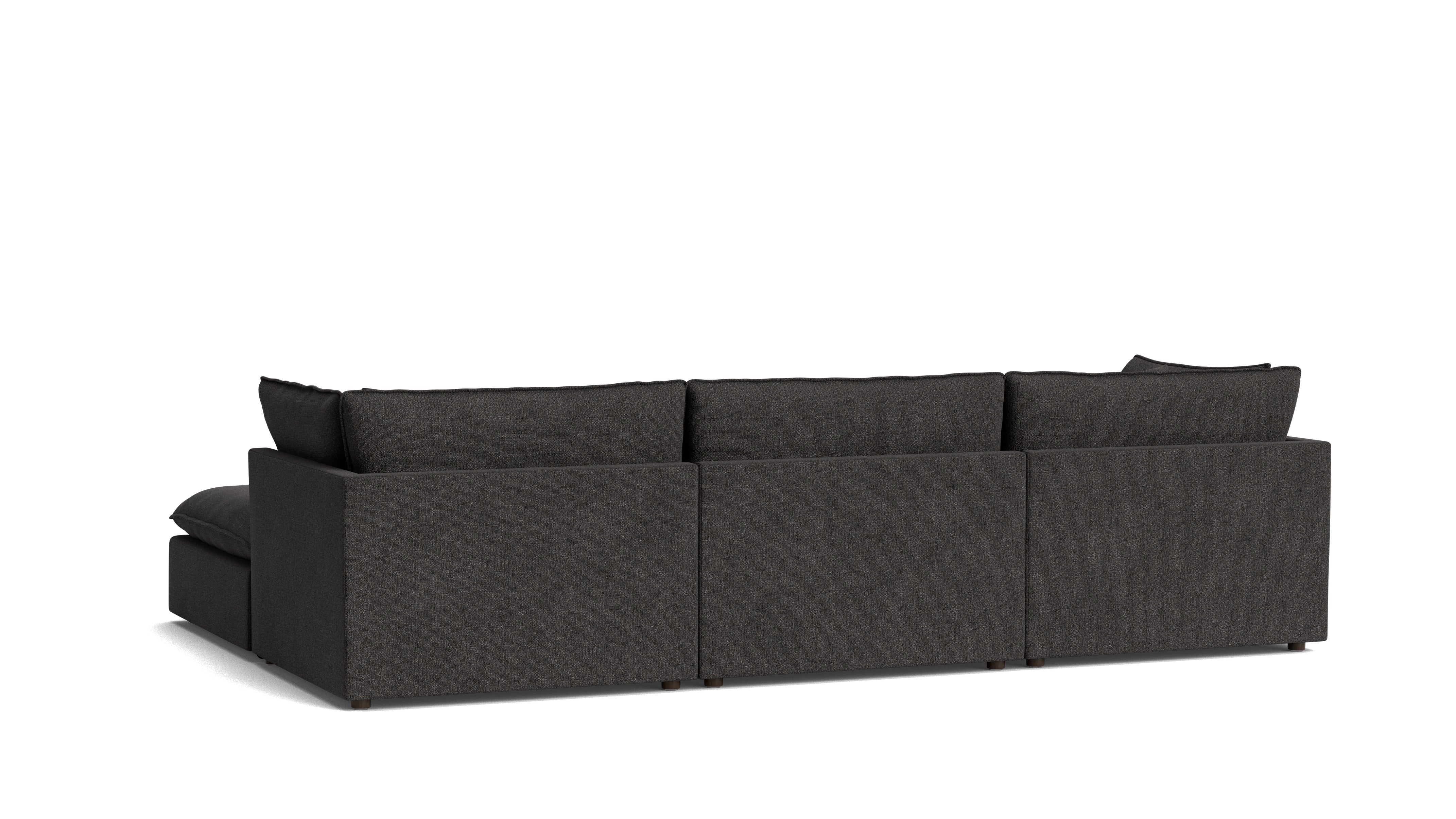 Chill Time 4-Piece Modular Sectional, Dark Shadow - Image 5