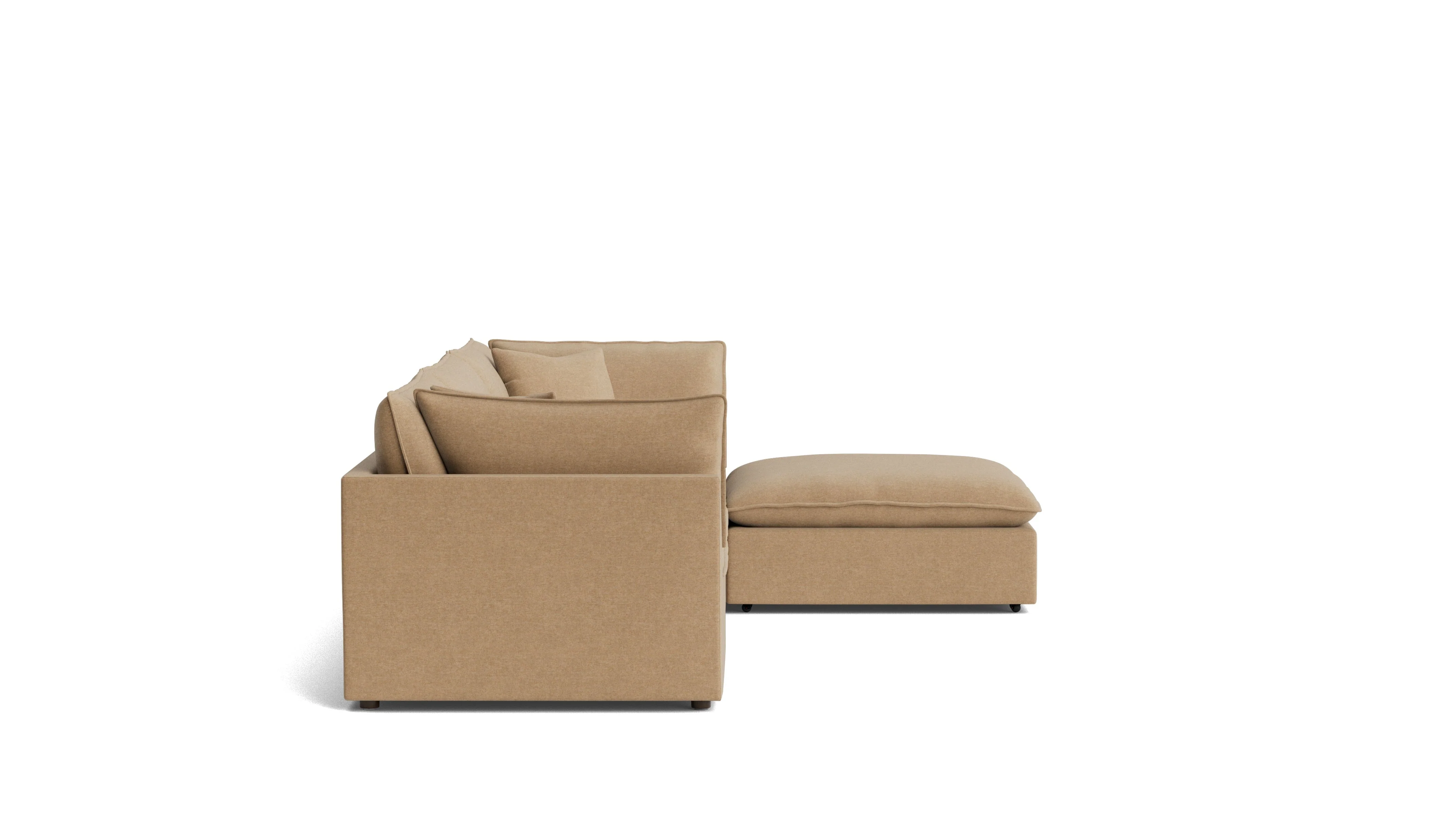 Chill Time 4-Piece Modular Sectional, Hazelnut - Image 4