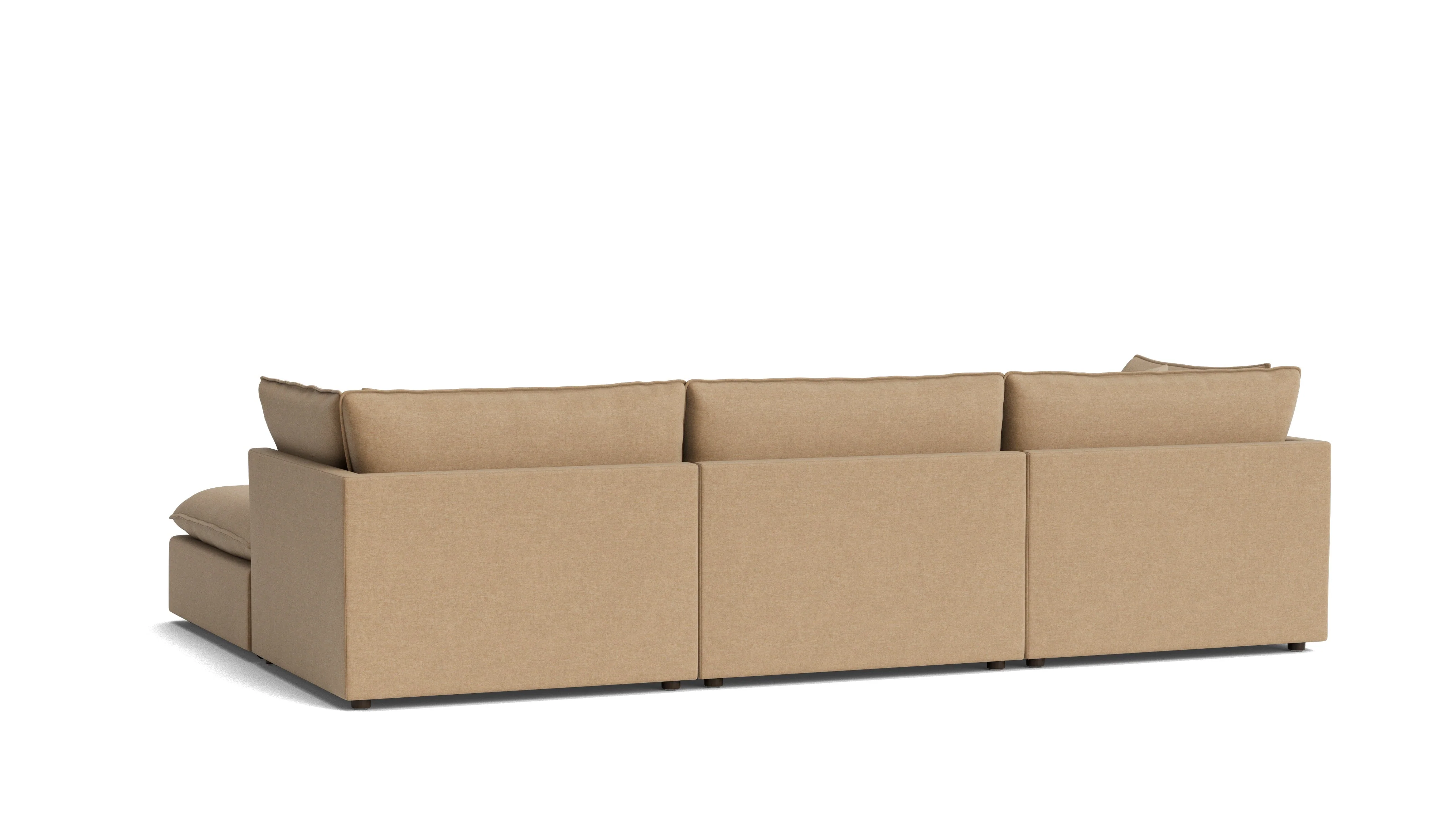 Chill Time 4-Piece Modular Sectional, Hazelnut - Image 5