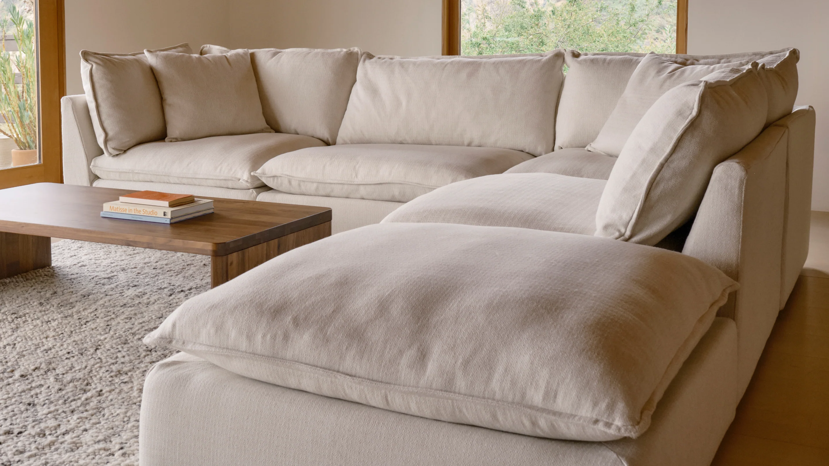 Chill Time 5-Piece Modular Sectional, Birch - Image 4