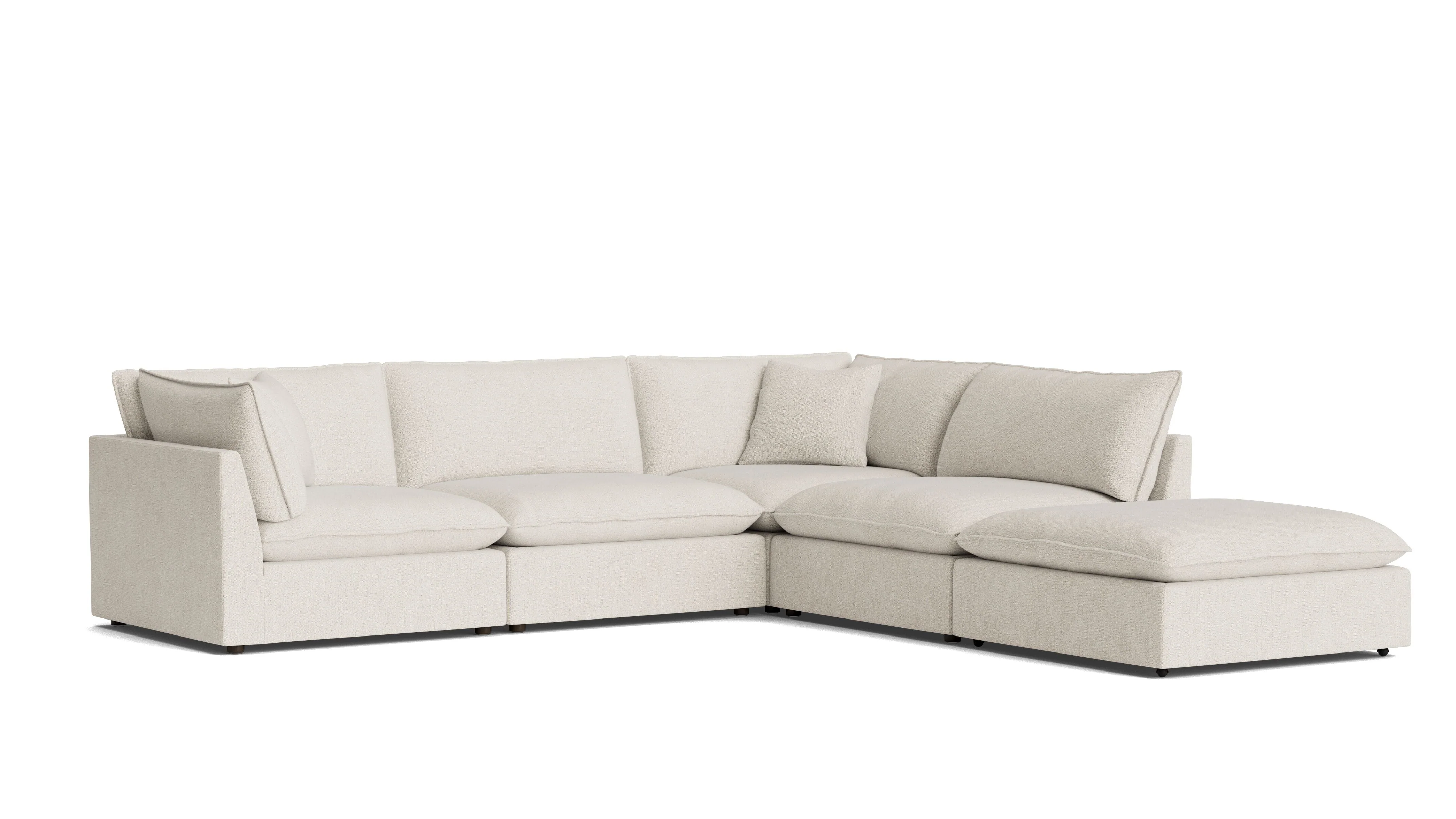 Chill Time 5-Piece Modular Sectional, Birch - Image 5