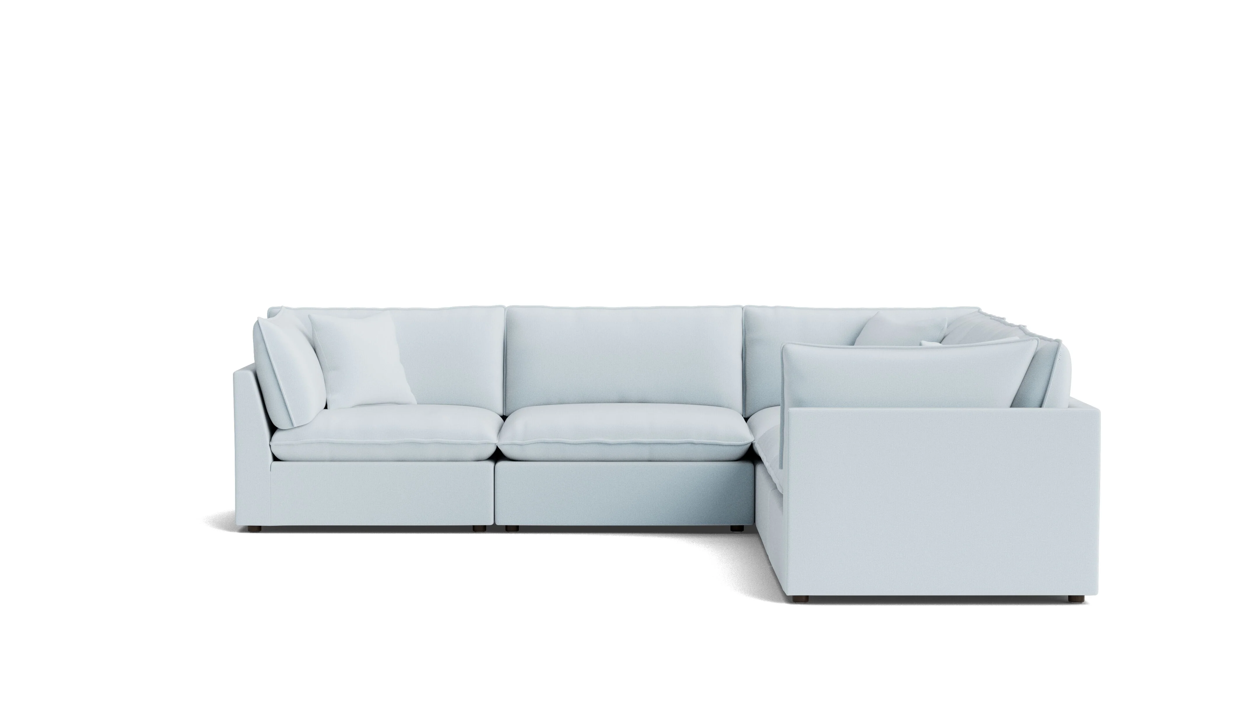 Chill Time 5-Piece Modular Sectional Closed, Cove - Image 2