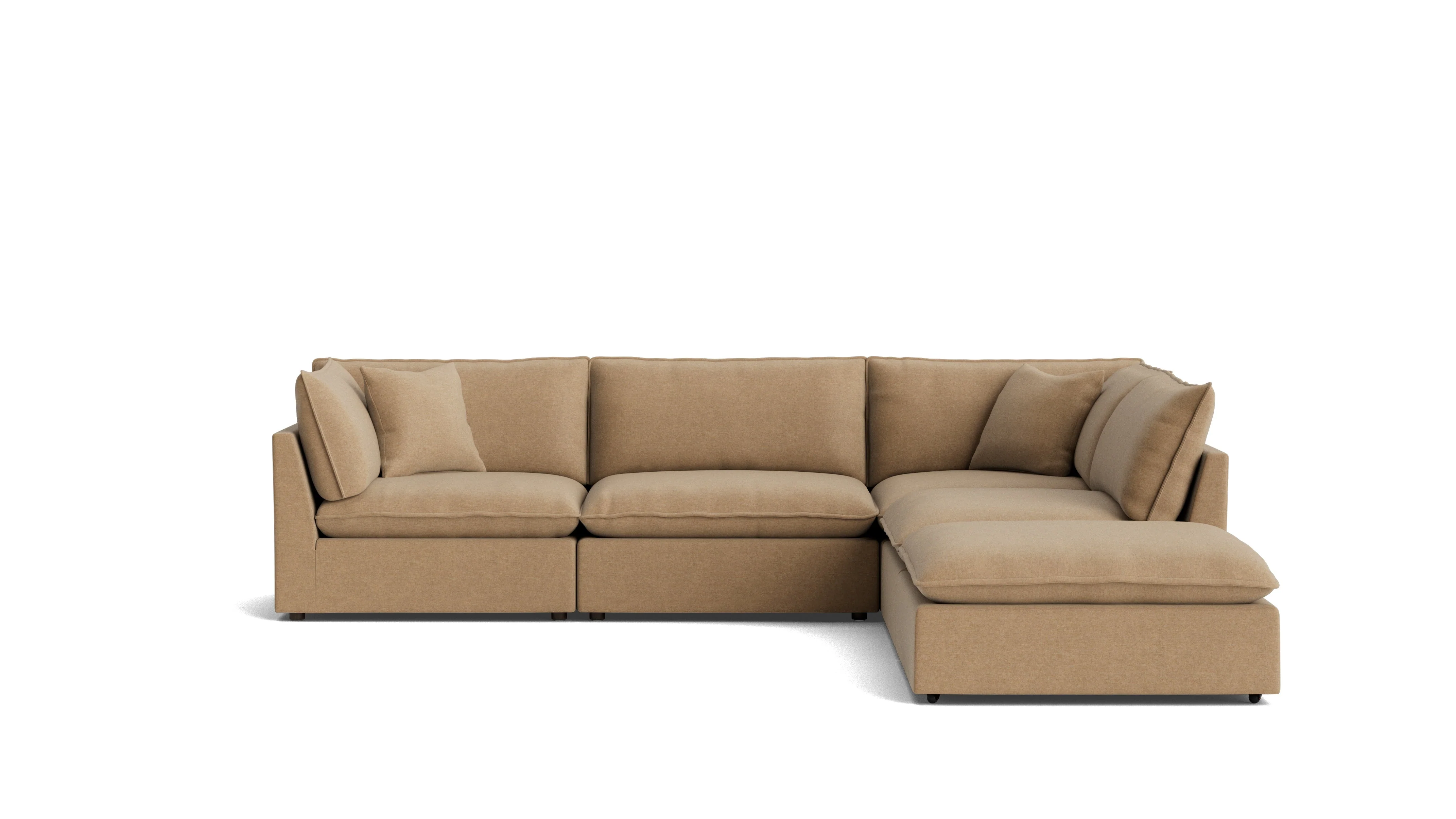 Chill Time 5-Piece Modular Sectional, Hazelnut - Image 2