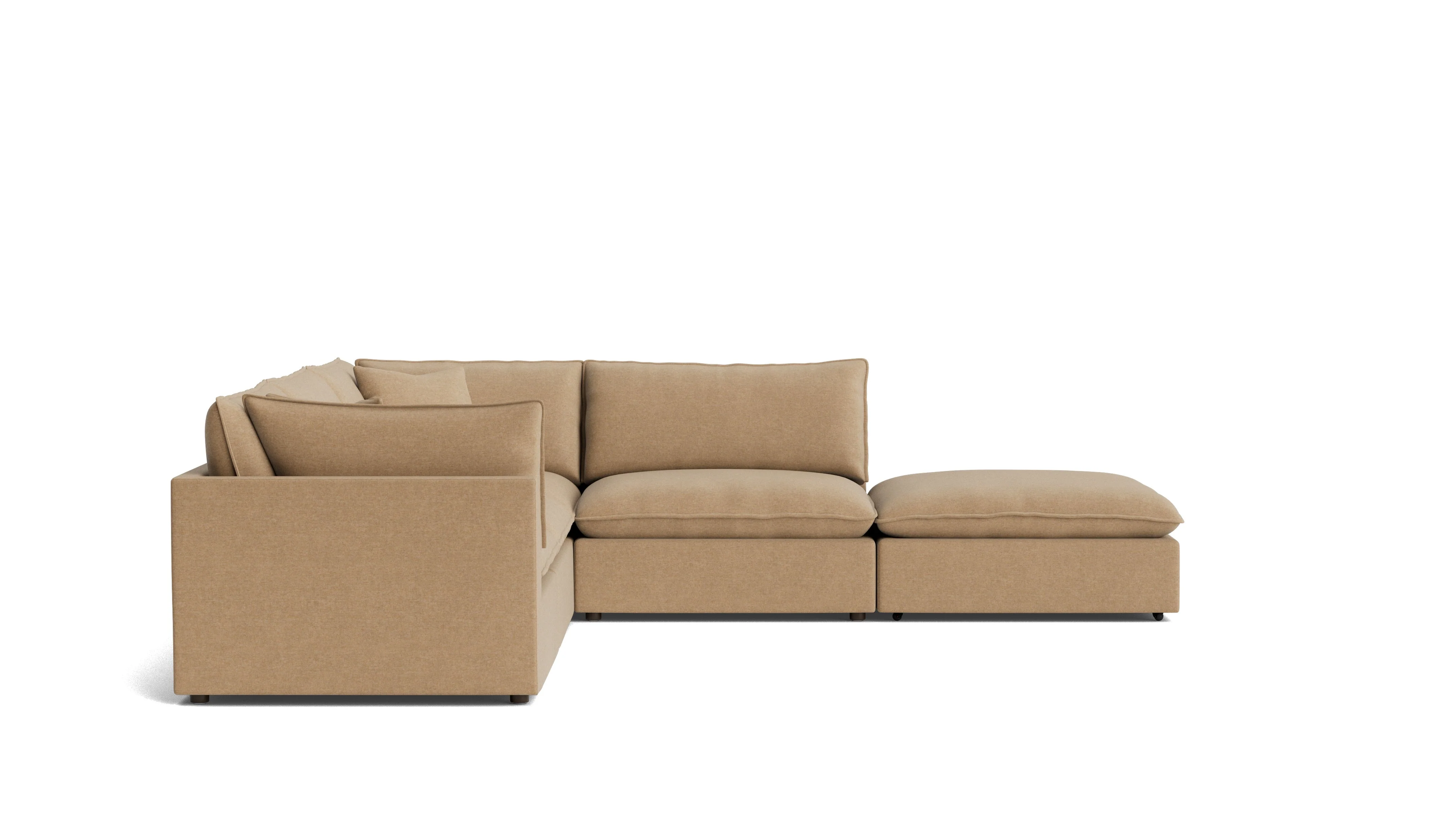 Chill Time 5-Piece Modular Sectional, Hazelnut - Image 4