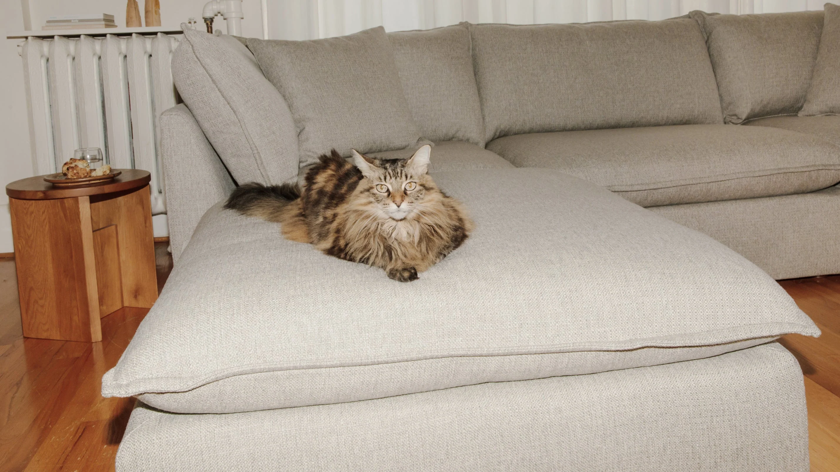 Chill Time 5-Piece Modular U-Shaped Sectional, Heather - Image 8