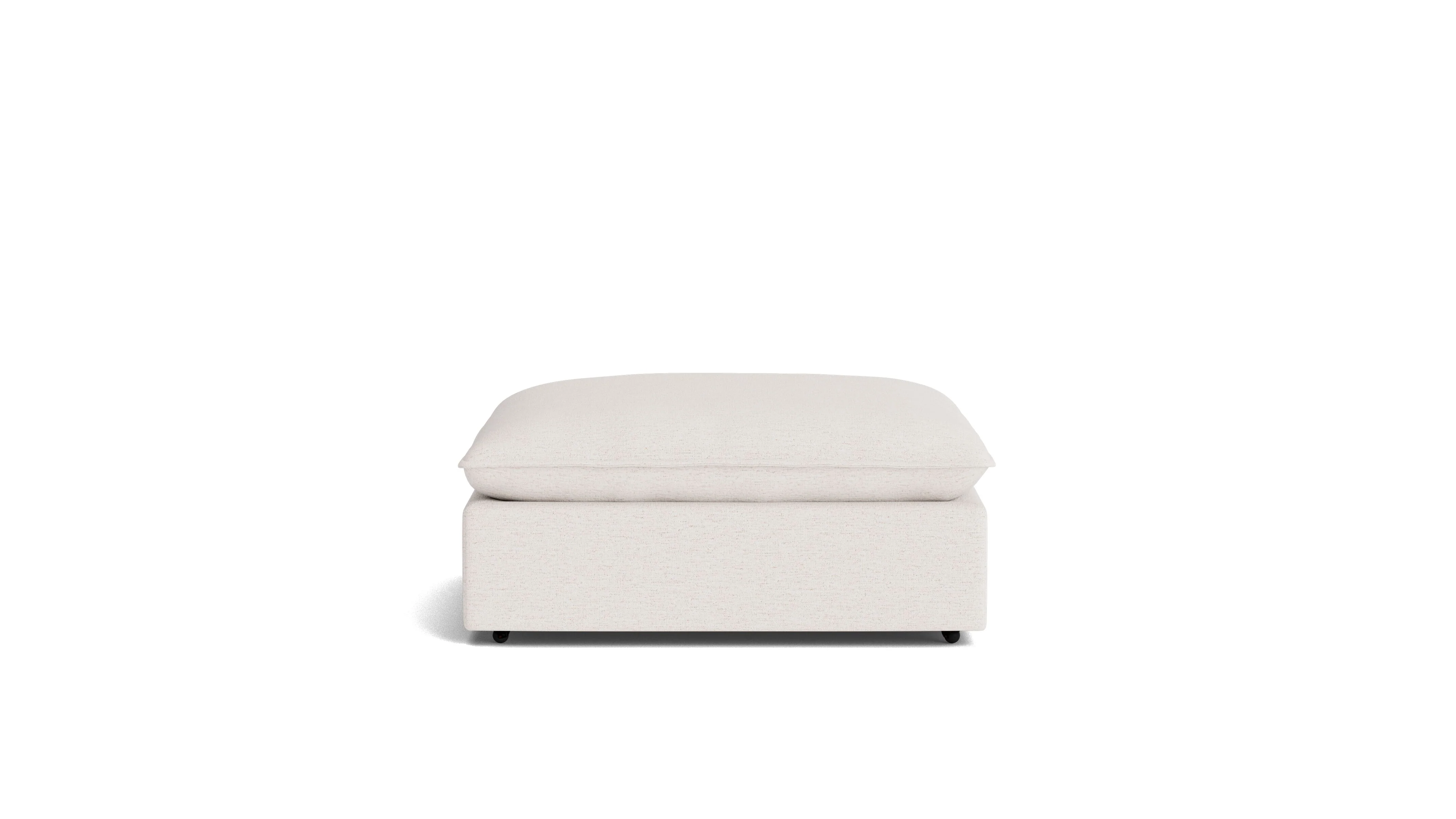 Chill Time Ottoman, Nomad Snow - Image 4