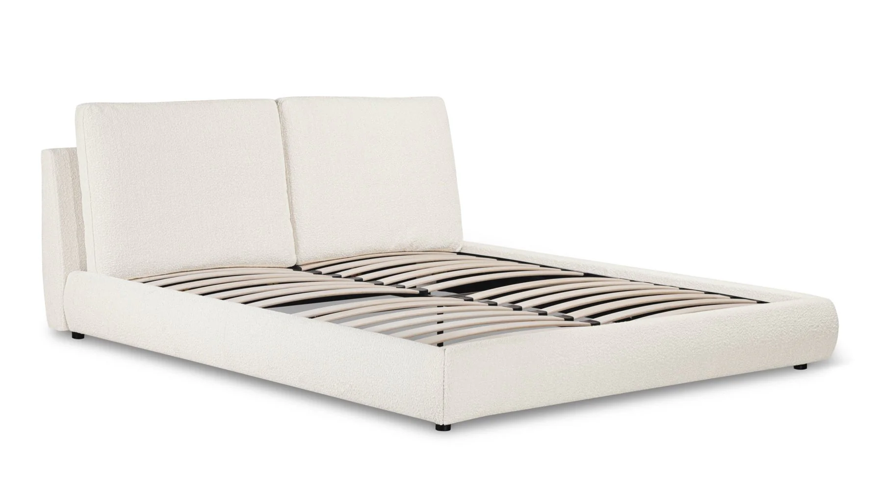 Cloud Bed, King, Cream Boucle - Image 7