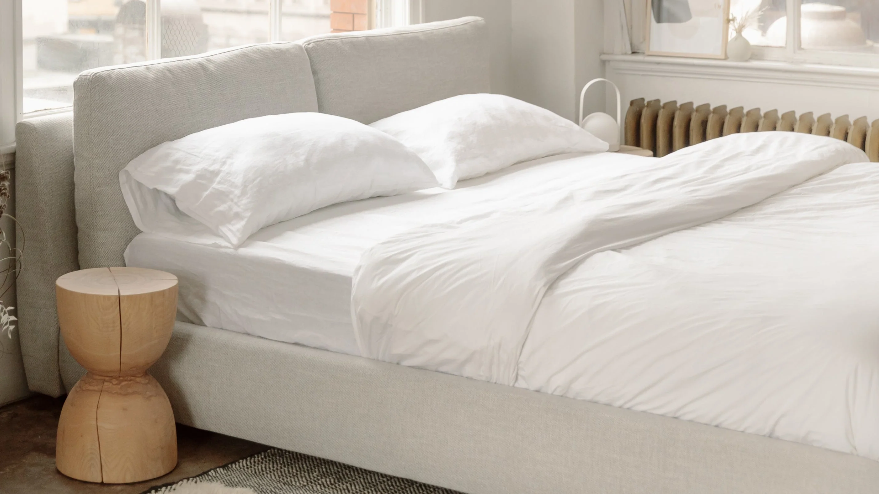 Cloud Bed, King, Stone - Image 4