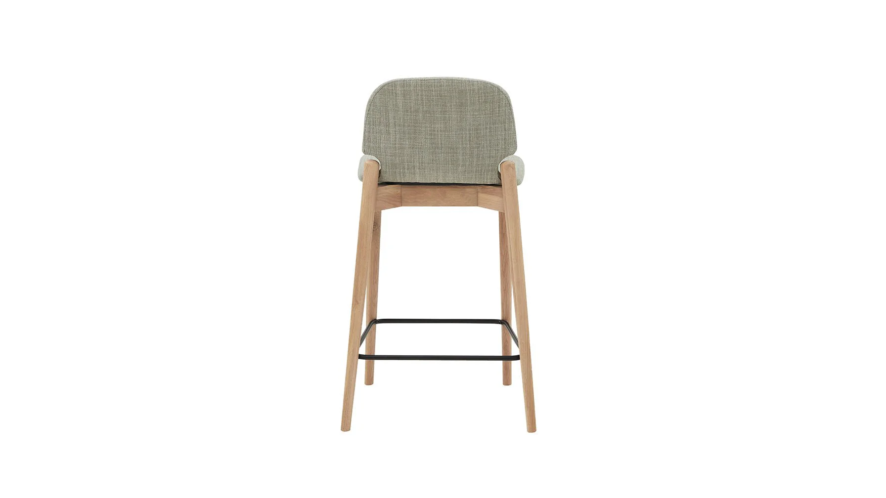 Dine In Counter Stool, Oak/Taupe - Image 5
