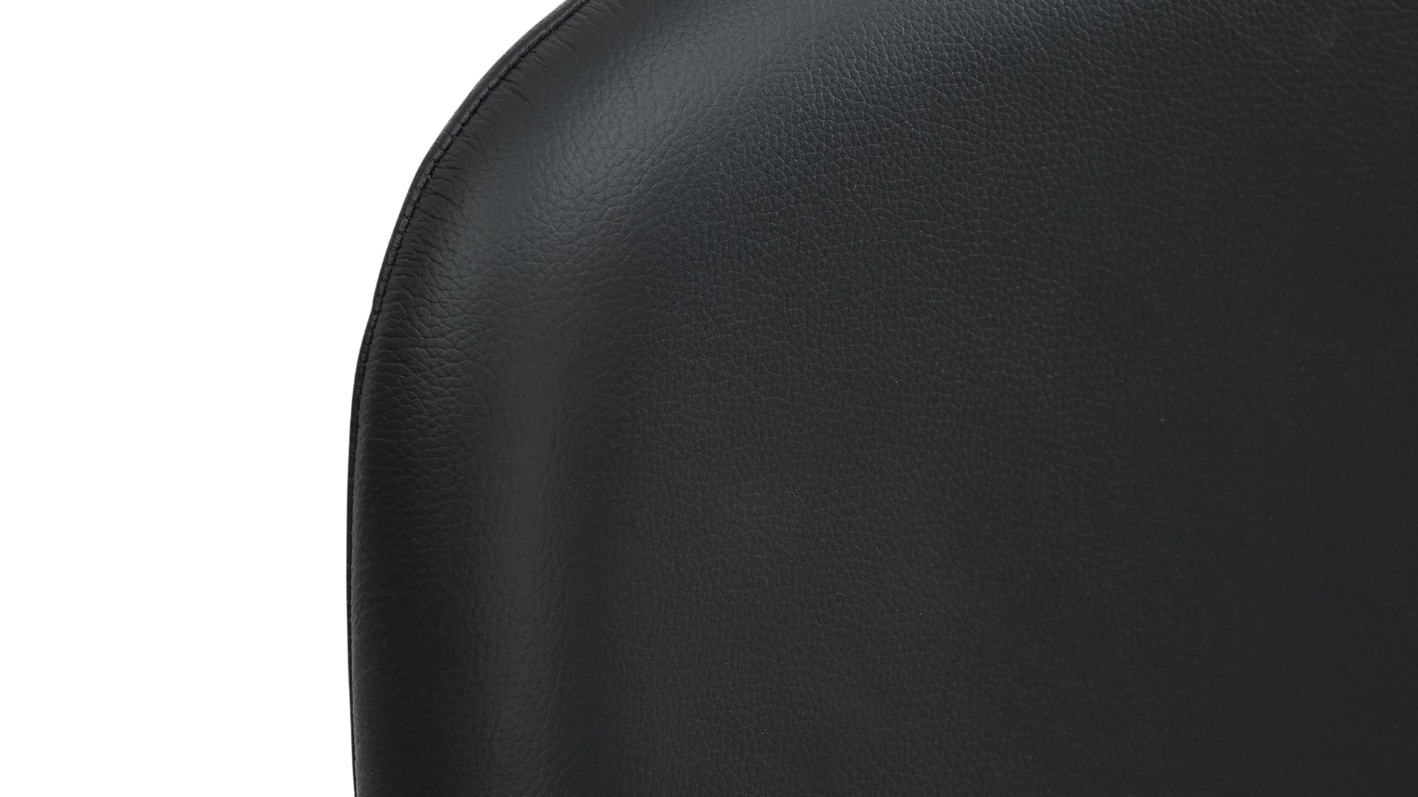 Dine In Dining Chair (Set of Two), Walnut/Black Leather - Image 8