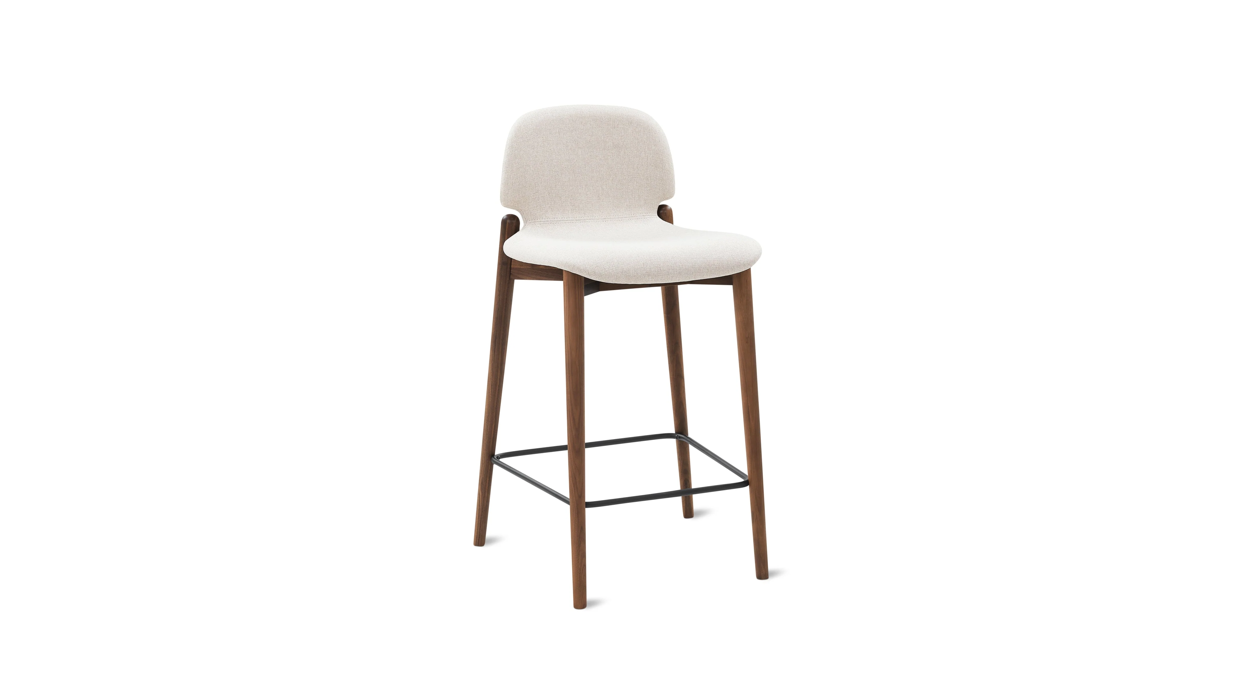Dine In Counter Stool, Walnut/Dune - Image 2