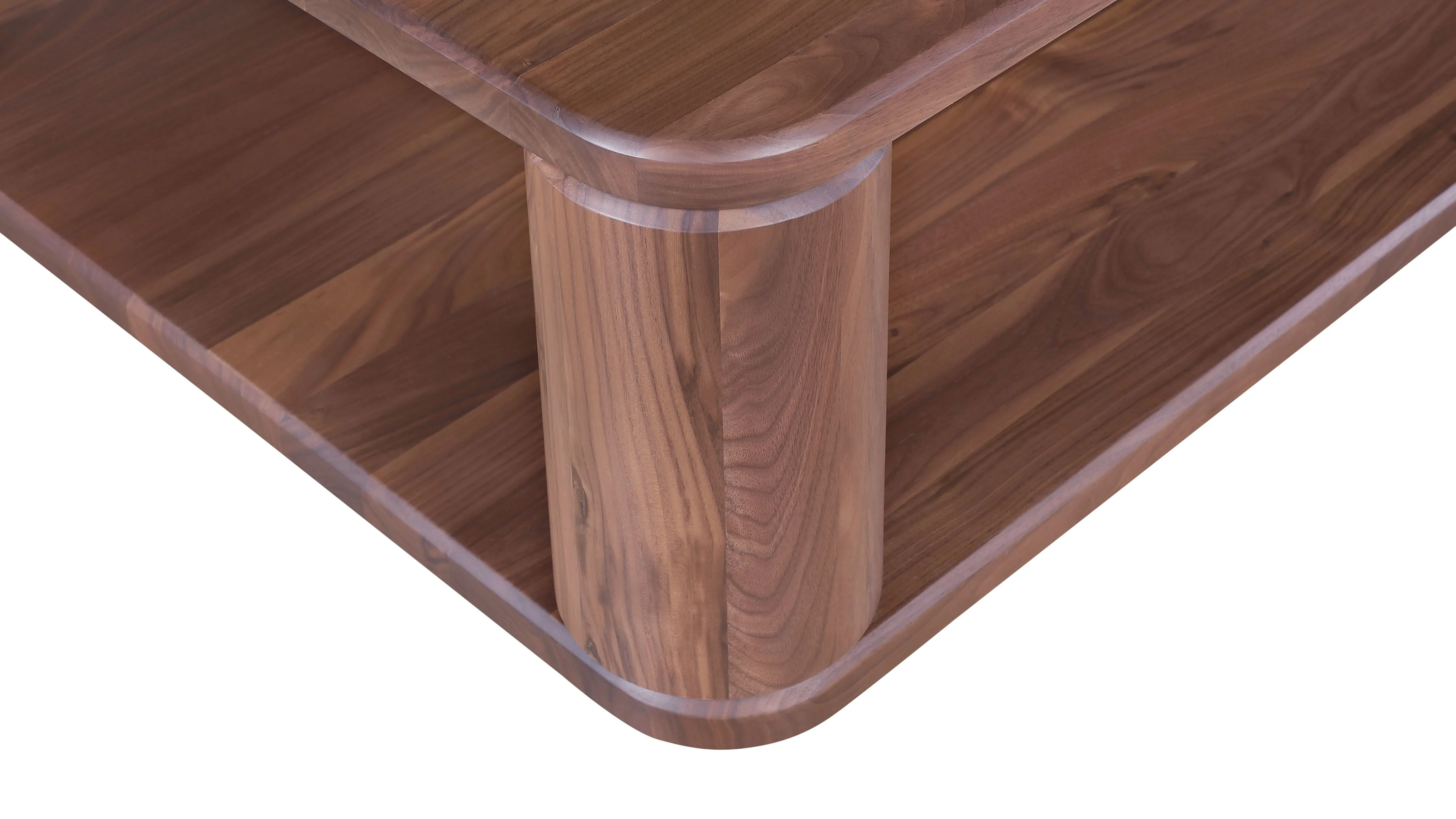 Double Feature Coffee Table, Large, American Walnut - Image 11
