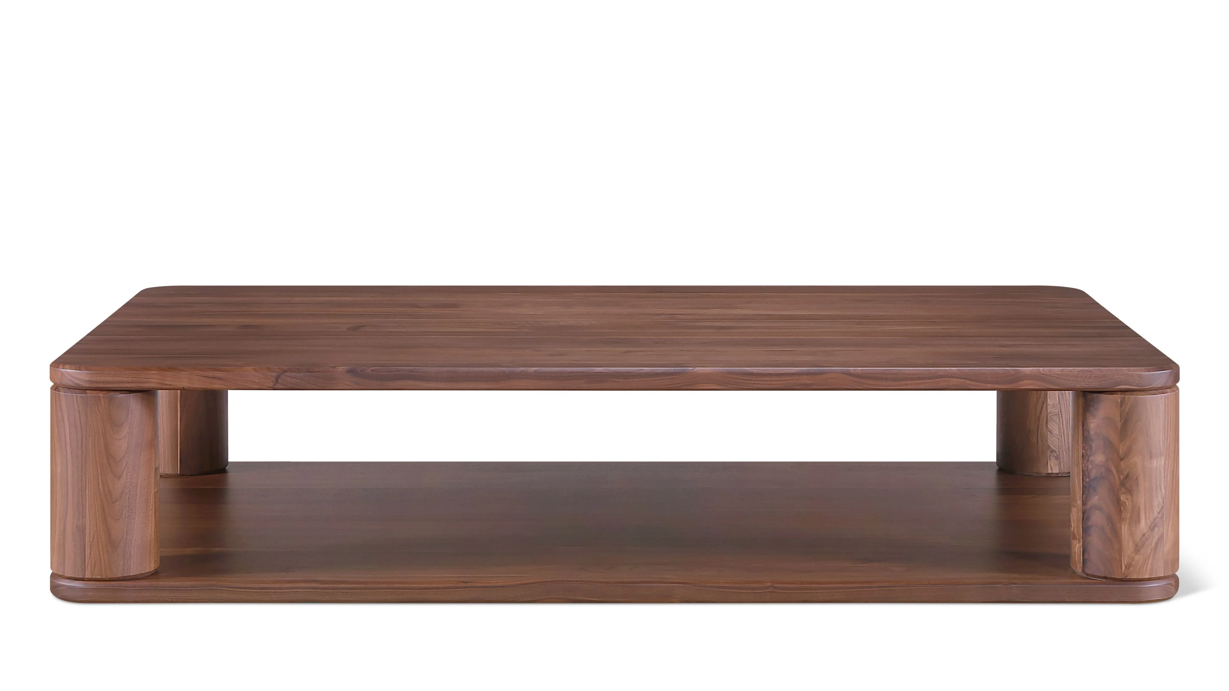 Double Feature Coffee Table, Large, American Walnut - Image 7