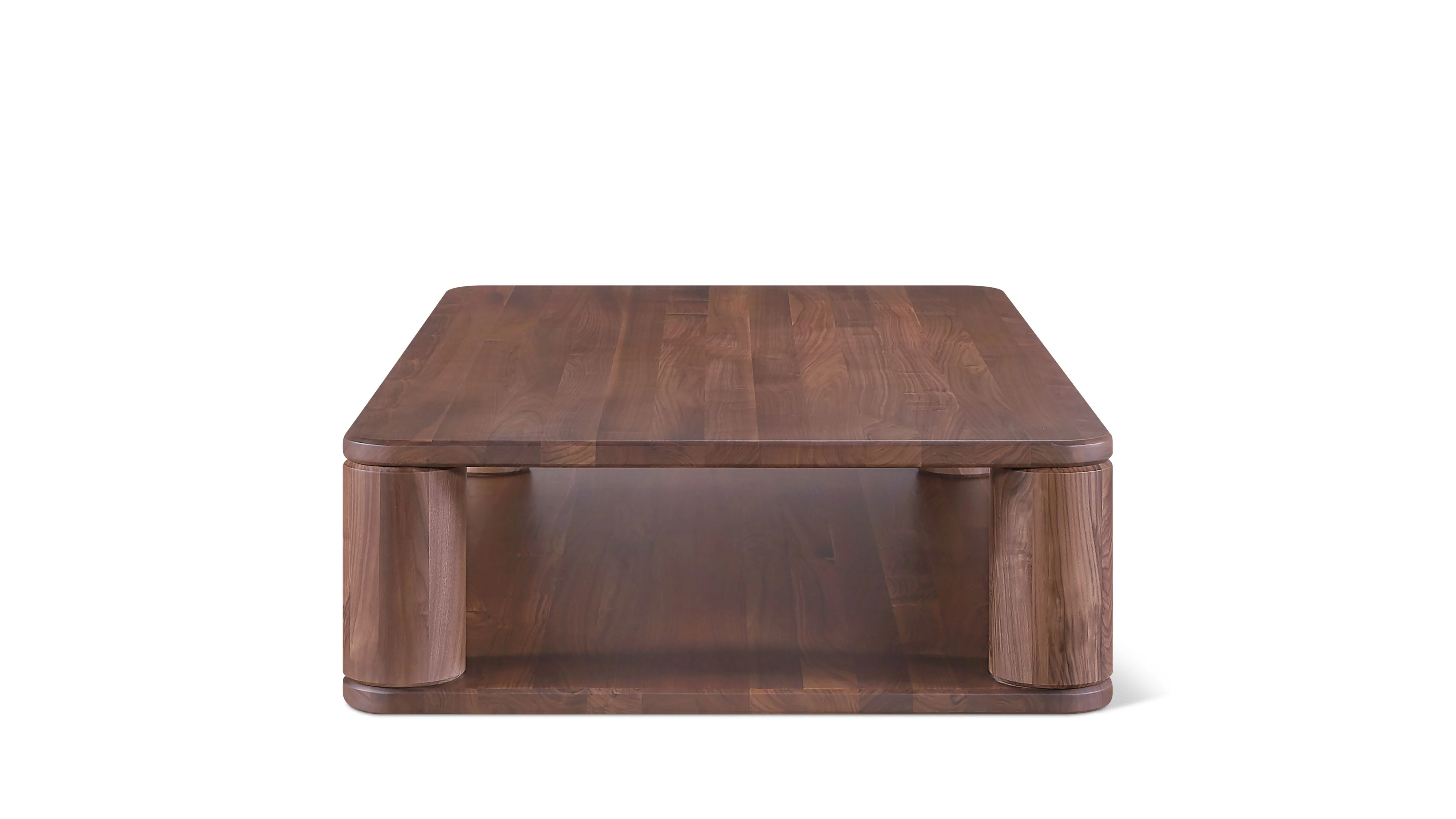Double Feature Coffee Table, Large, American Walnut - Image 8