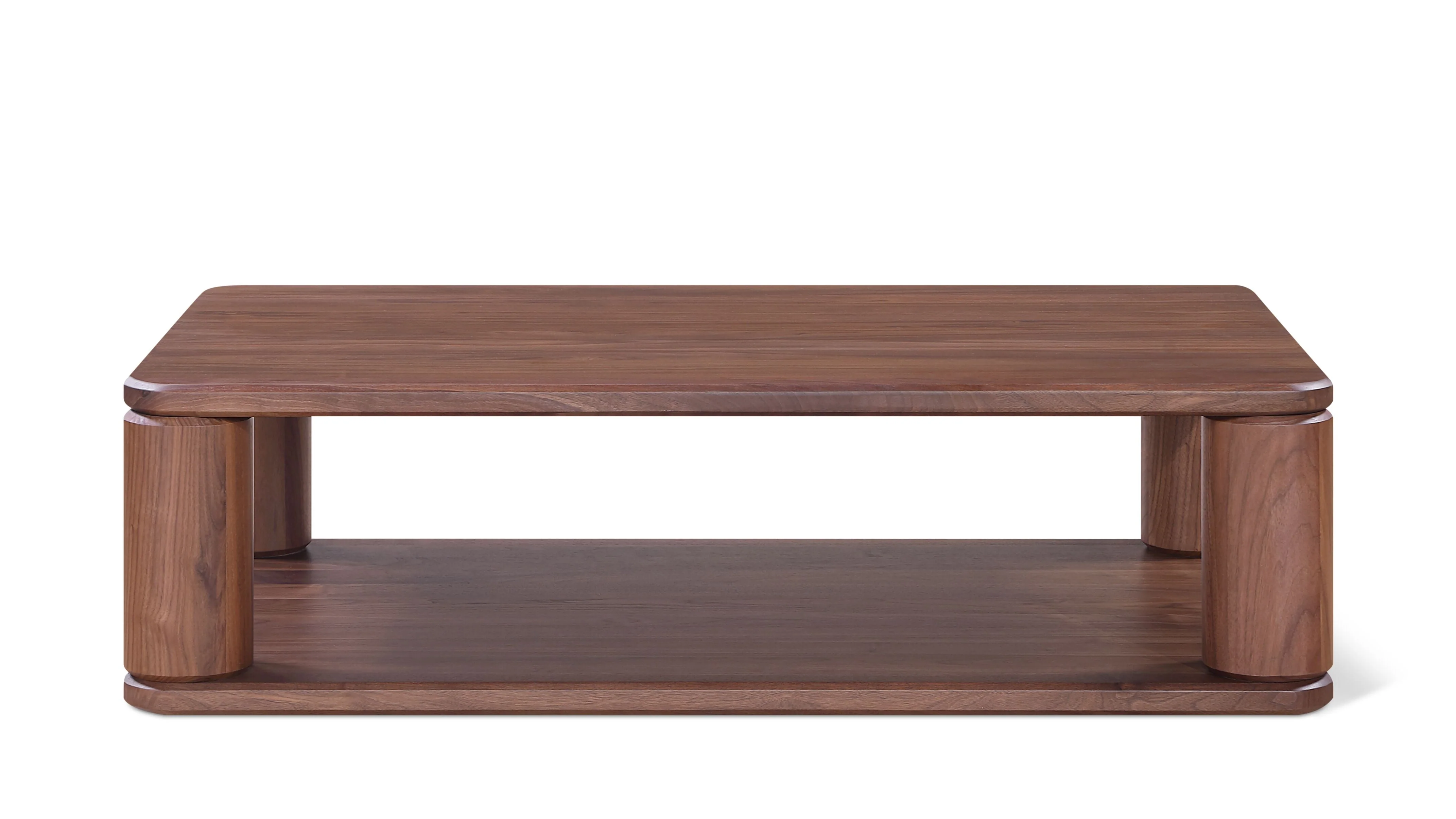 Double Feature Coffee Table, Regular, American Walnut - Image 5