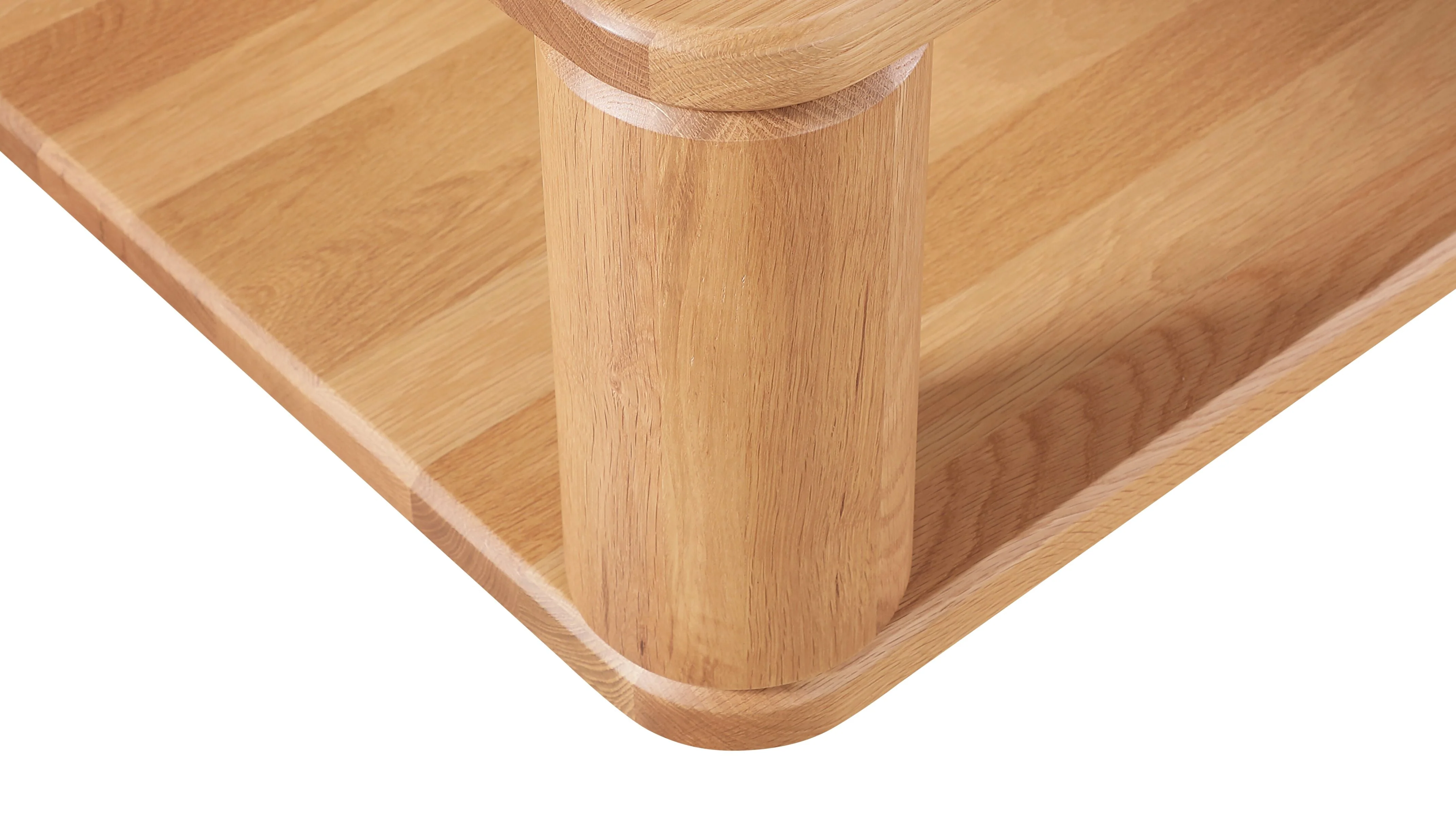 Double Feature Coffee Table, Regular, Oak - Image 10