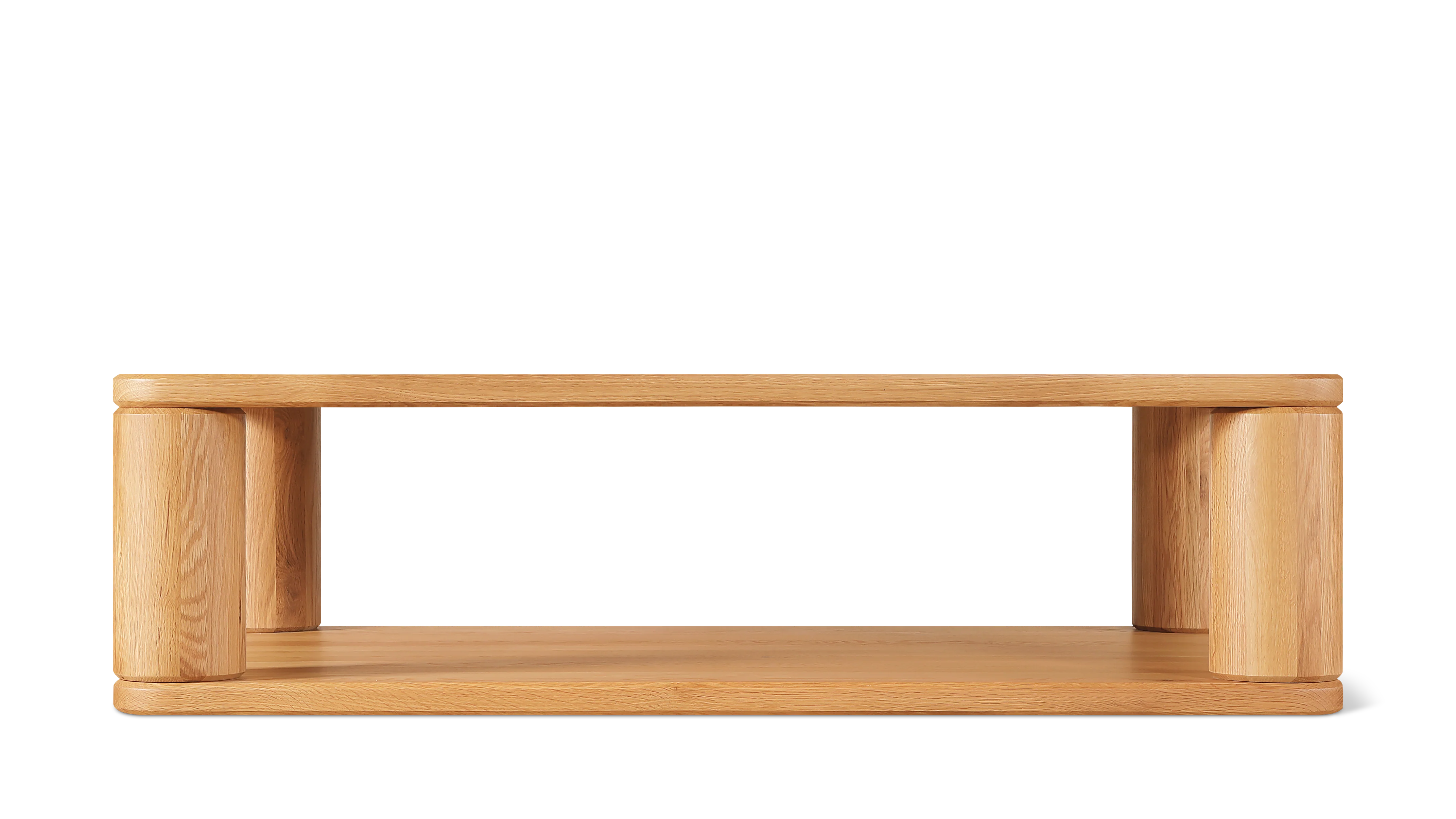 Double Feature Coffee Table, Regular, Oak - Image 4