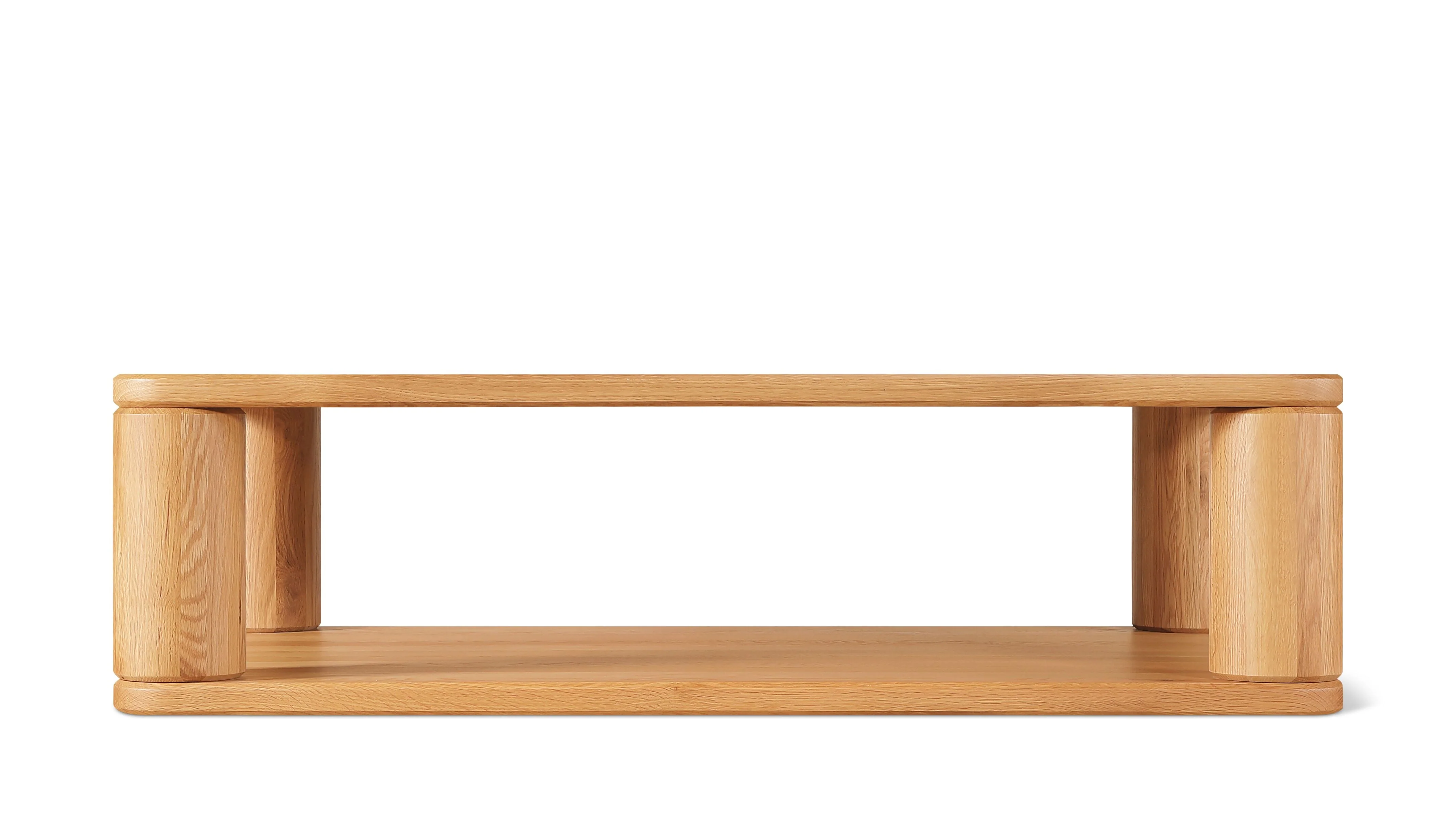 Double Feature Coffee Table, Regular, Oak - Image 5