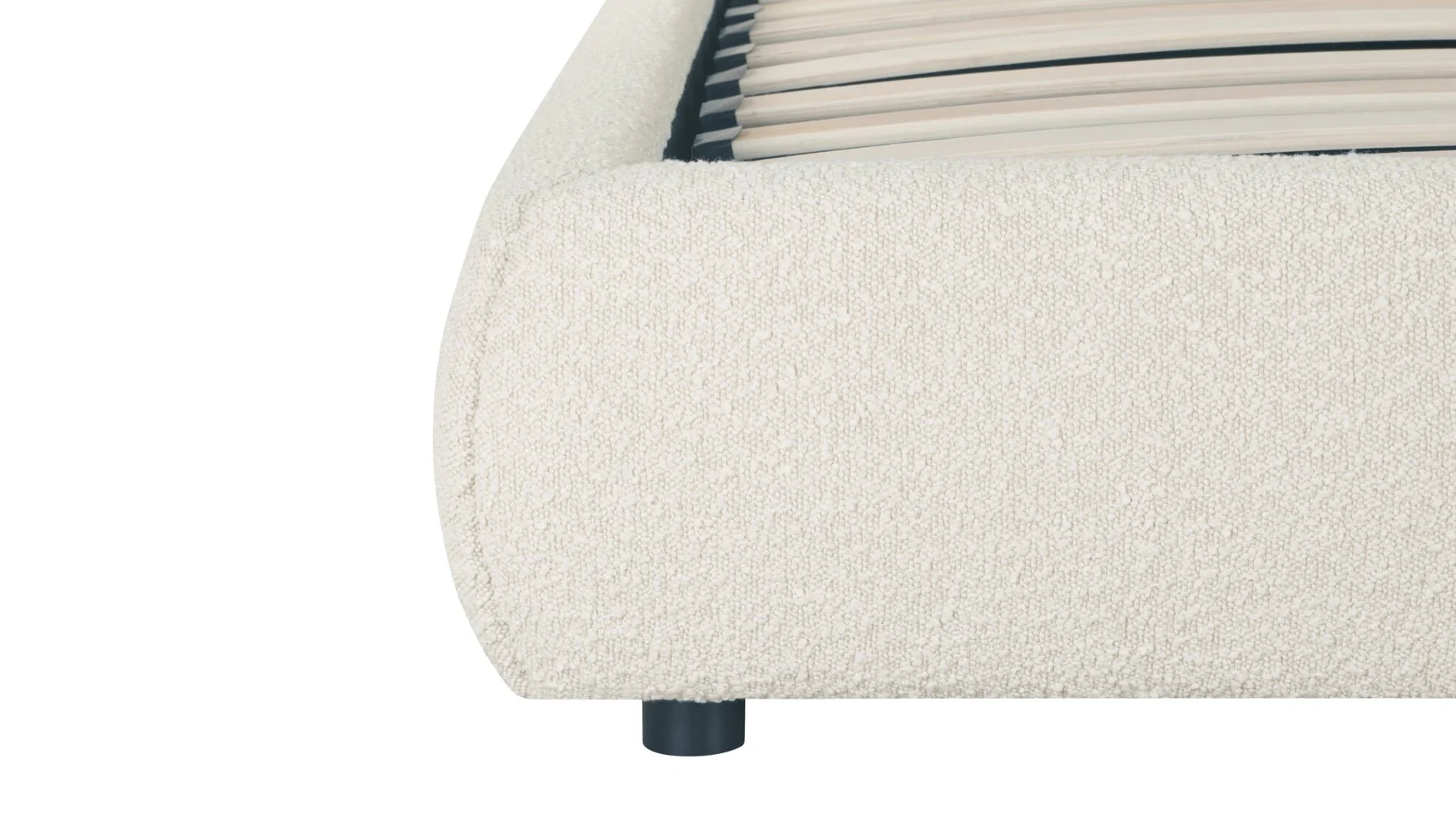 Dream Storage Bed, King, Cream Boucle - Image 14