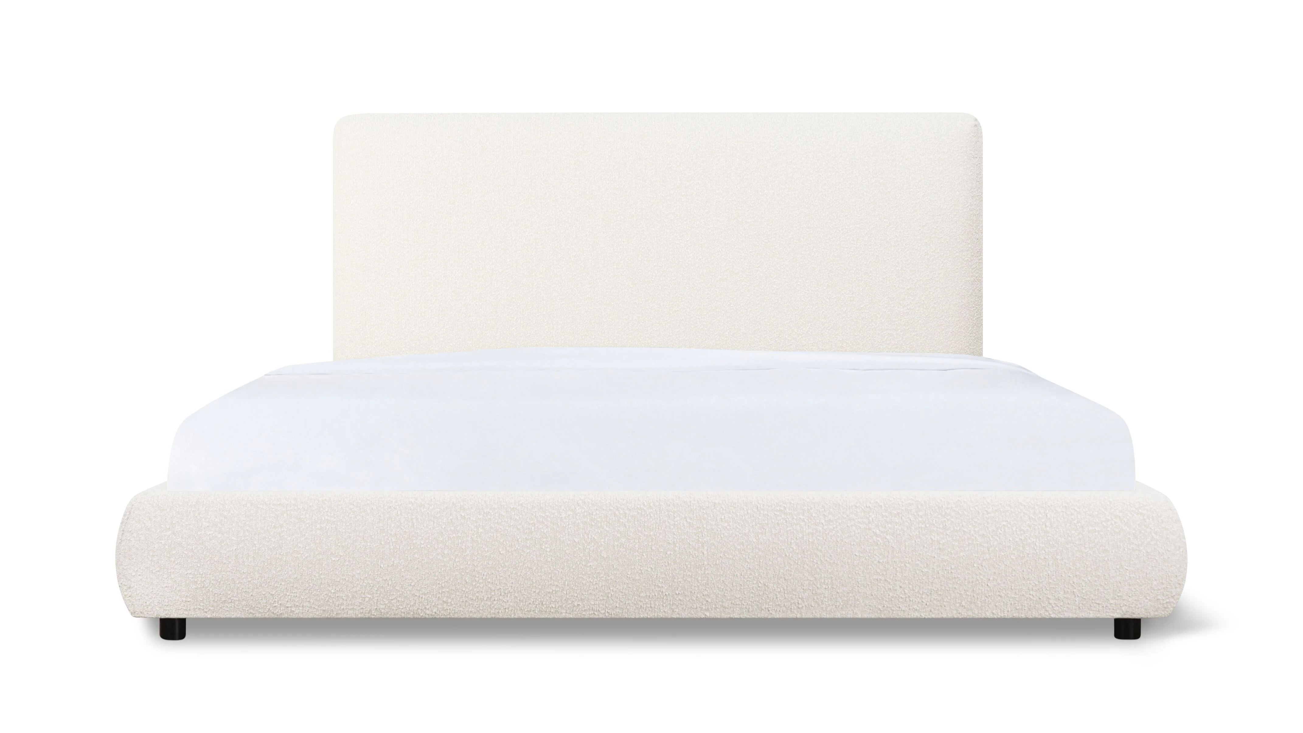 Dream Storage Bed With Tall Headboard, King, Cream Boucle - Image 2