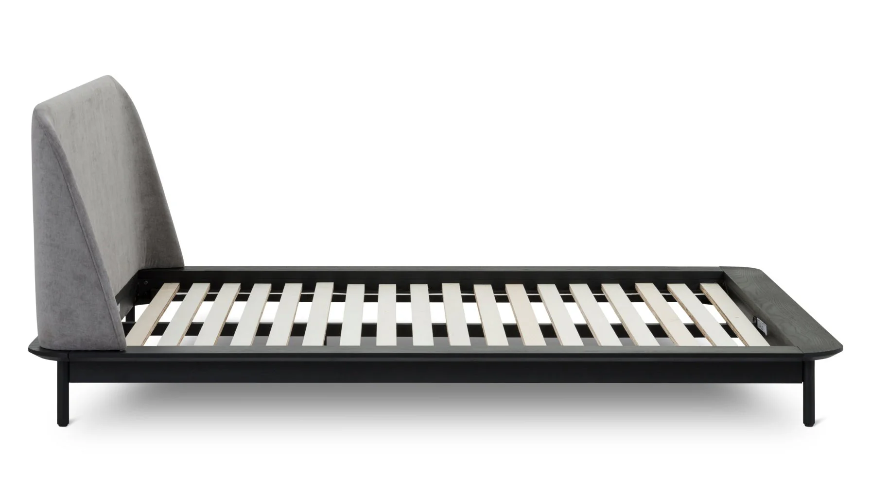 Easy Edge Bed, Queen, Black Oak - Image 5