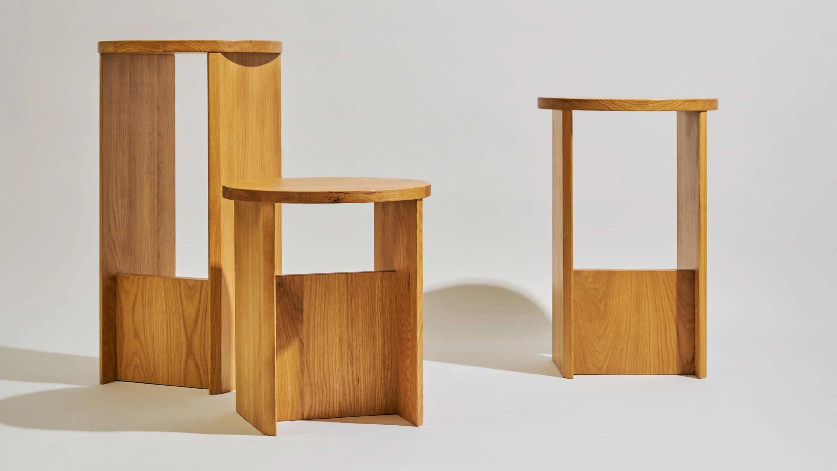 Field Stool, Counter, Oak - Image 9