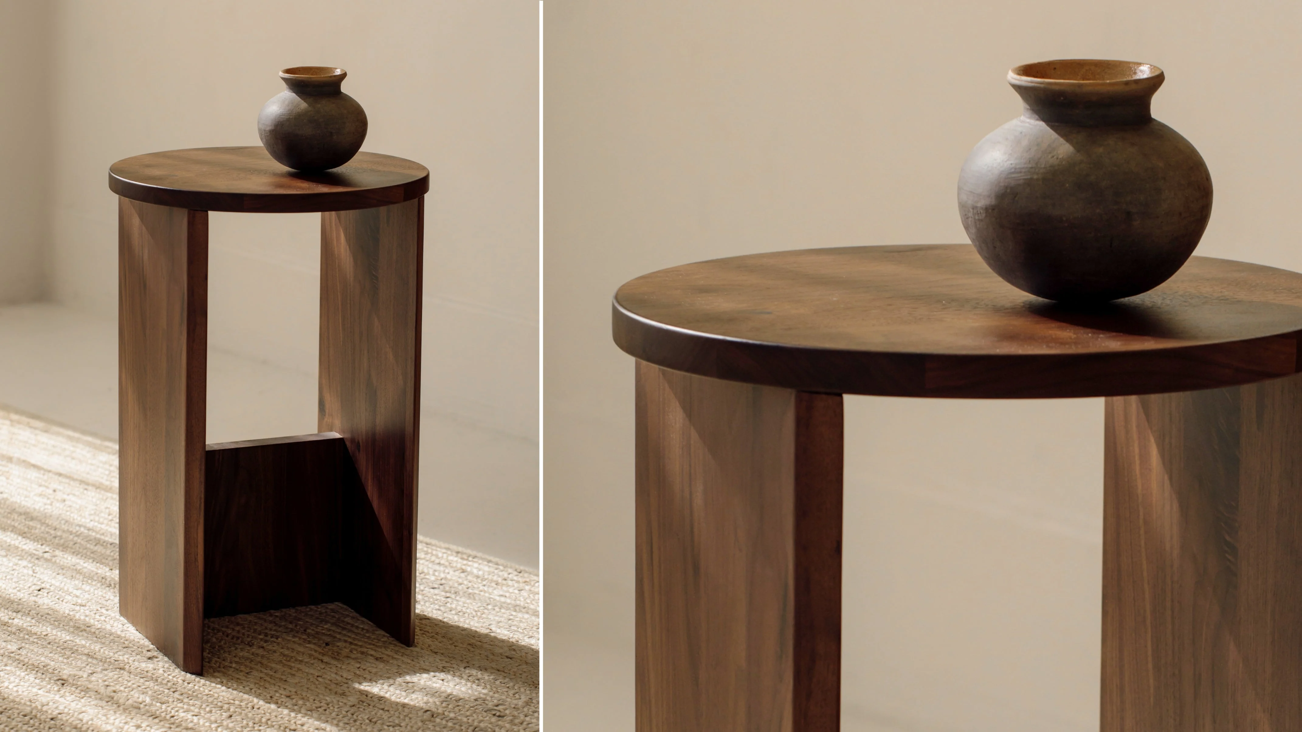 Field Stool, Counter, American Walnut - Image 3