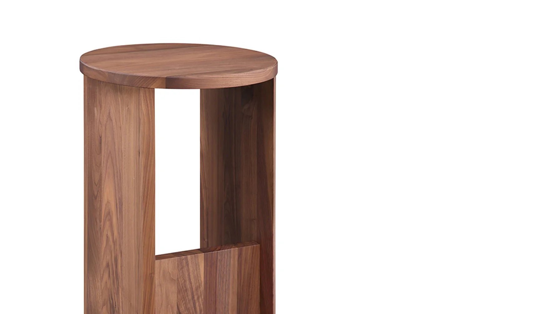 Field Stool, Counter, American Walnut - Image 8