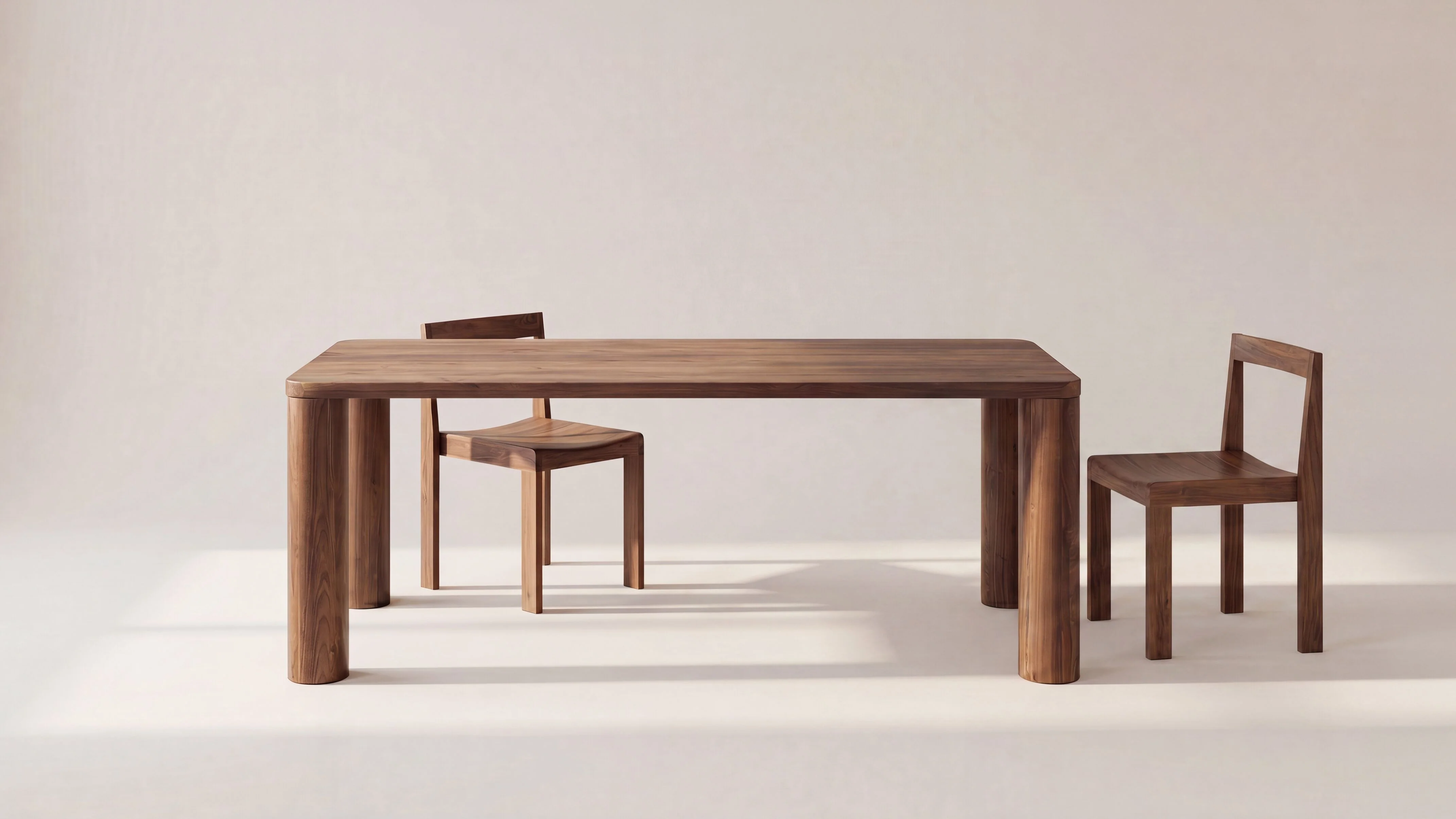 Field Dining Table, Seats 6-8 People, American Walnut - Image 5