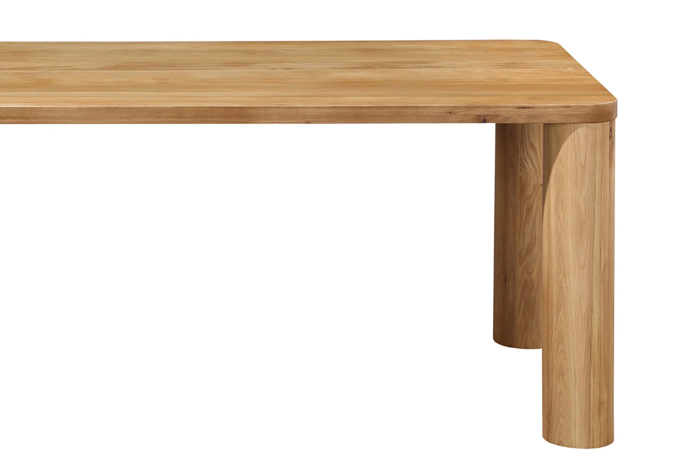 Field Dining Table, Seats 8-10 People, Oak - Image 9